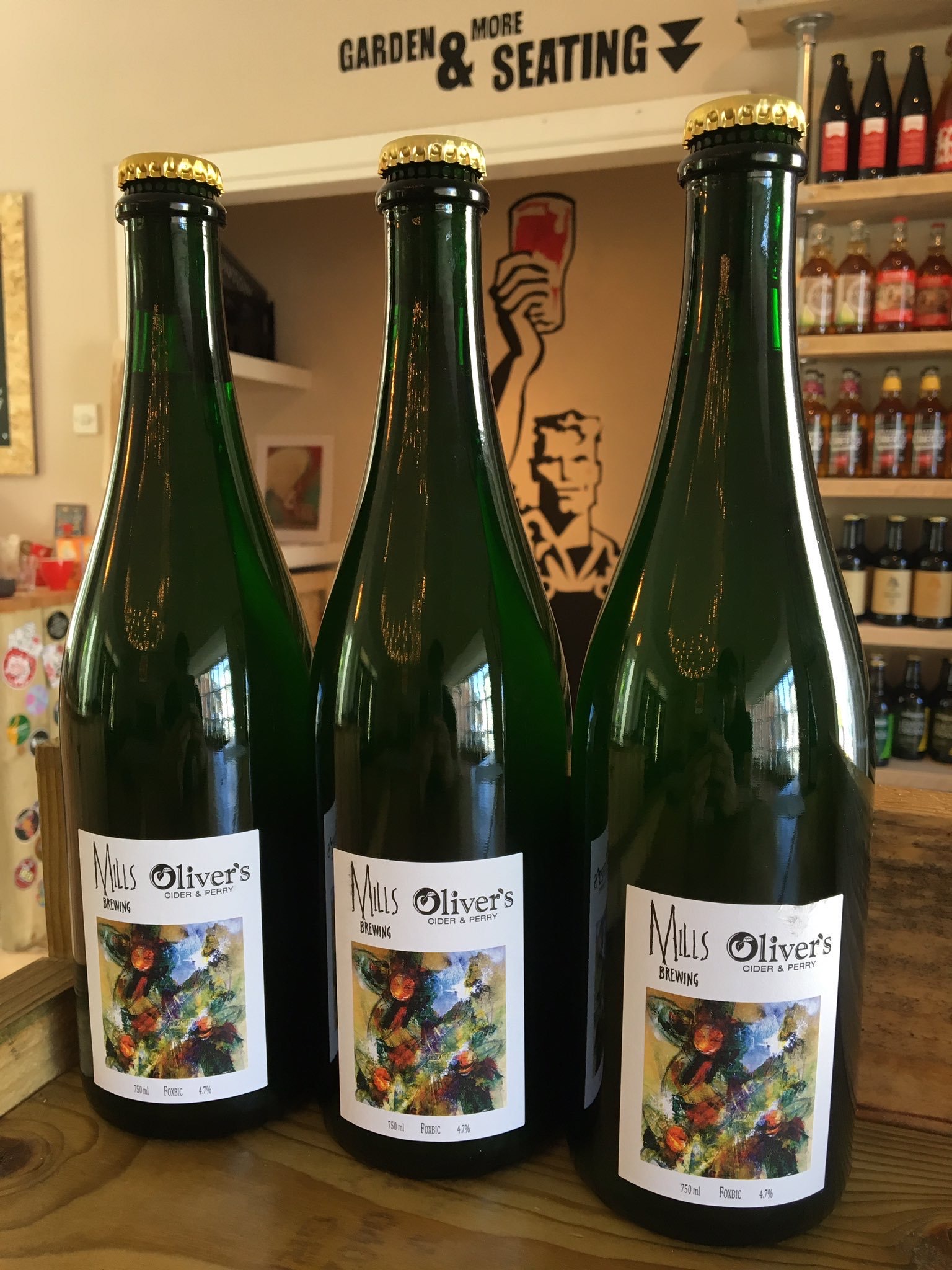 Mills Brewing Foxbric beer