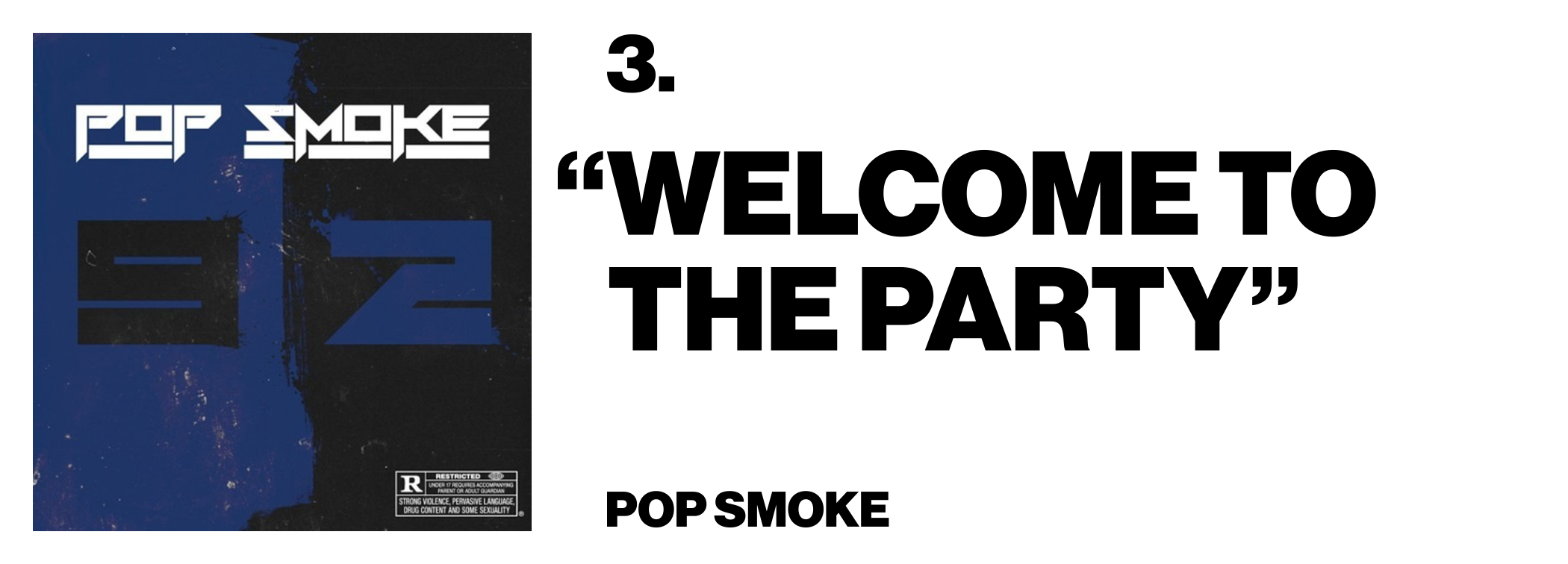 Pop Smoke Welcome To The Party Lyrics Meaning