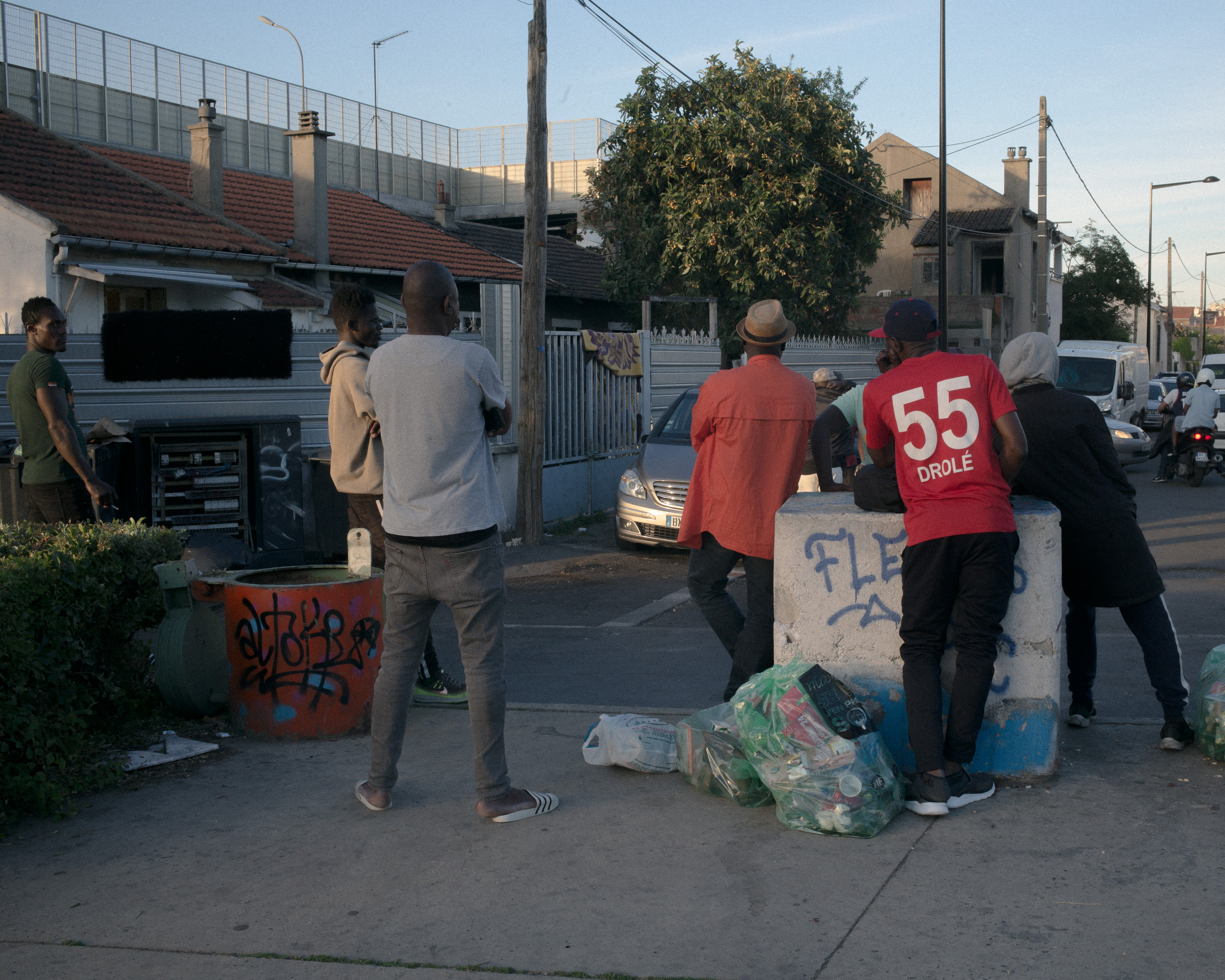 Migrants Aubervilliers