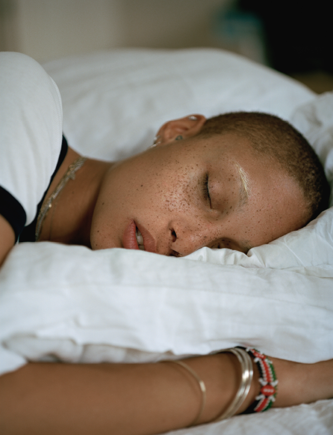 adwoa aboah asleep