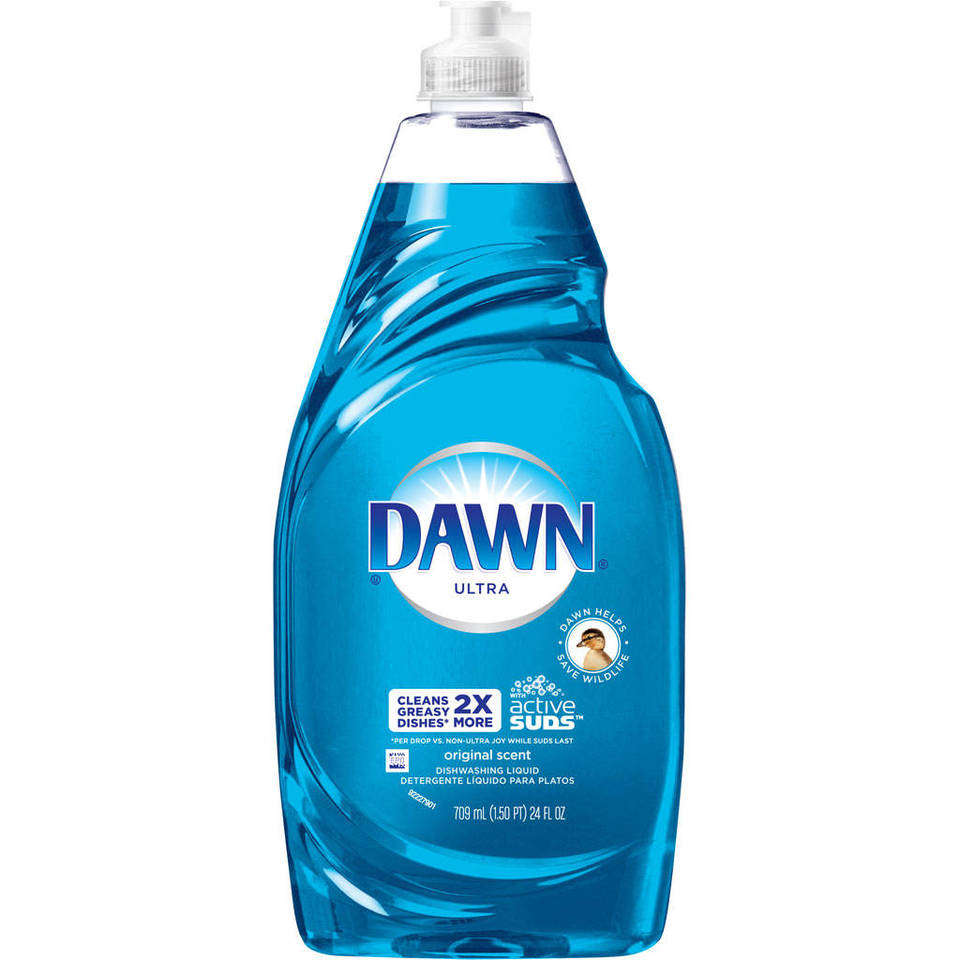 Dawn dishwashing liquid