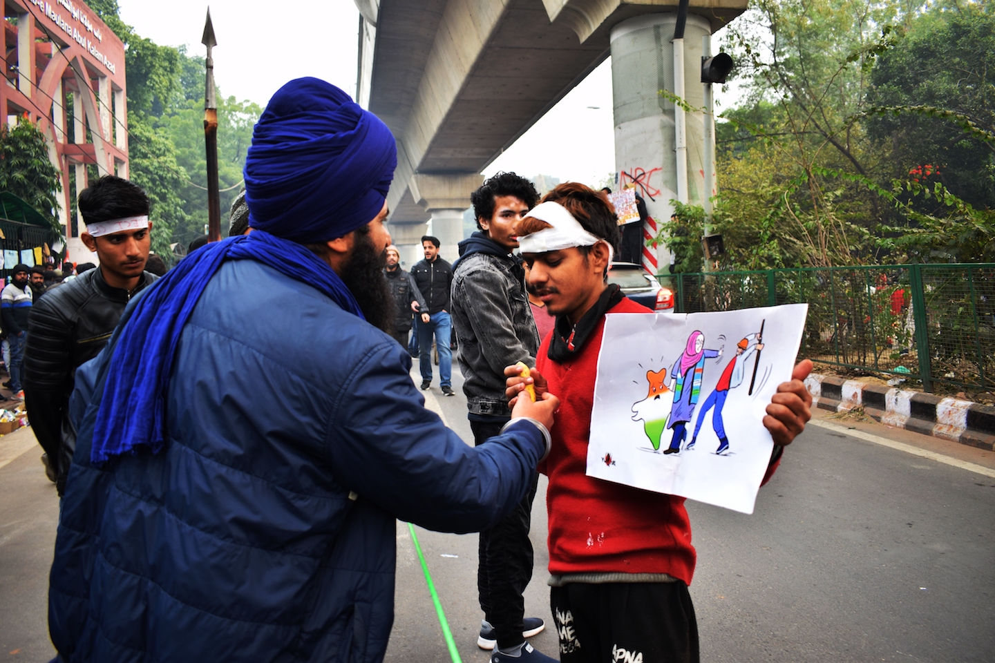 delhi citizenship amendment Bill protest