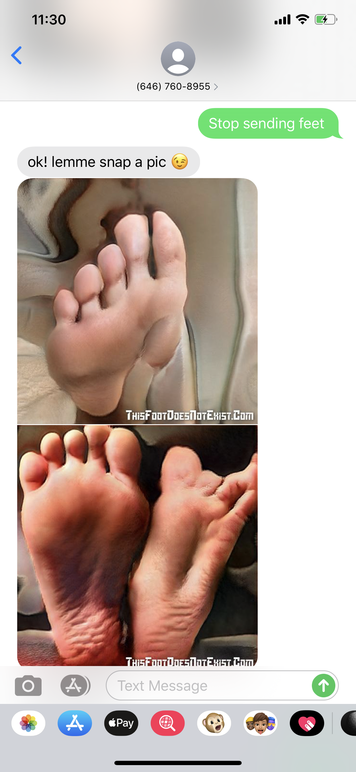 Ai foot fetish