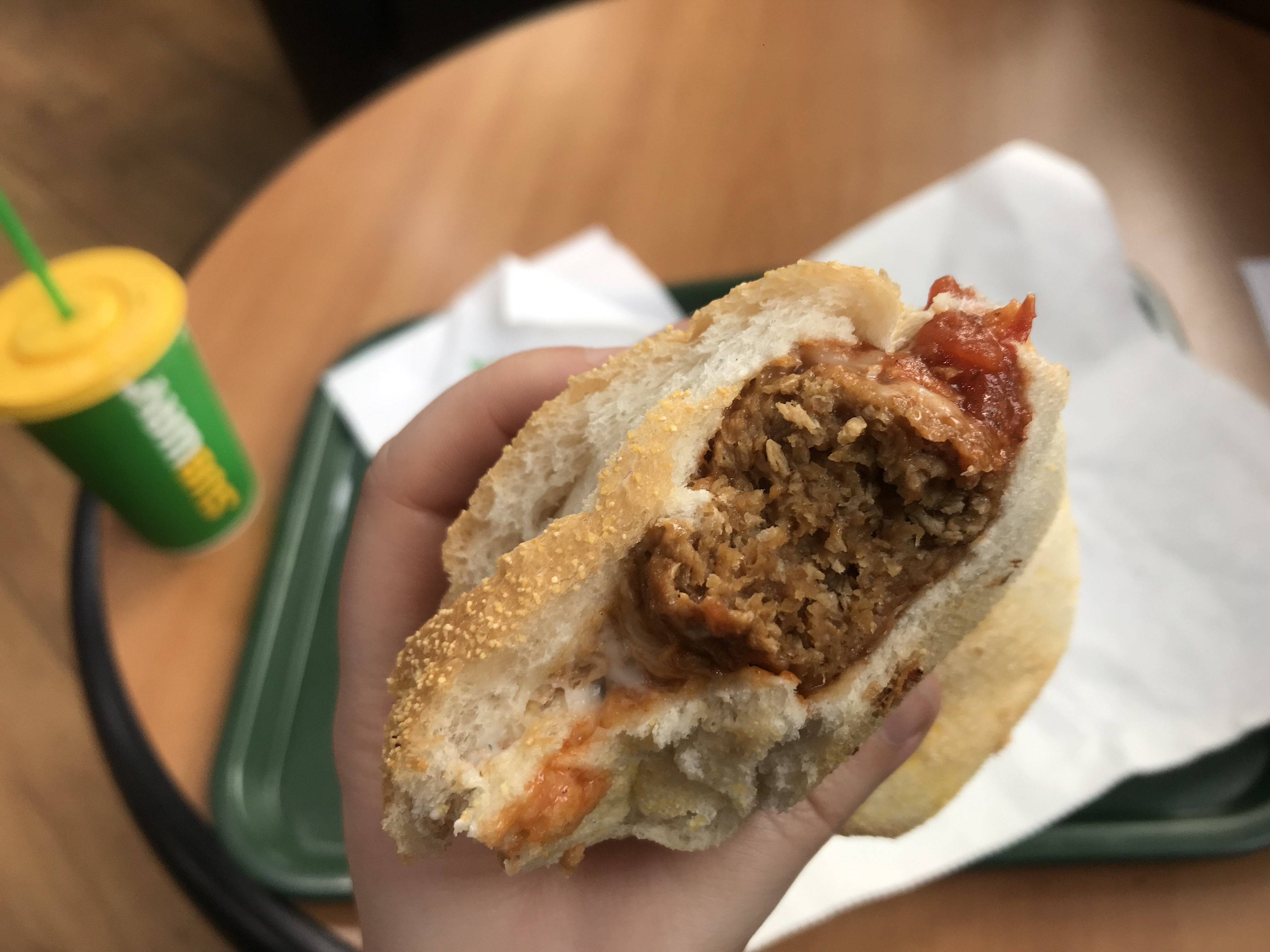 Subway Vegan Meatball Marinara VICE