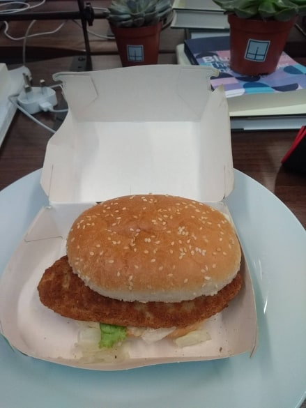 KFC Vegan Burger VICE Veganuary