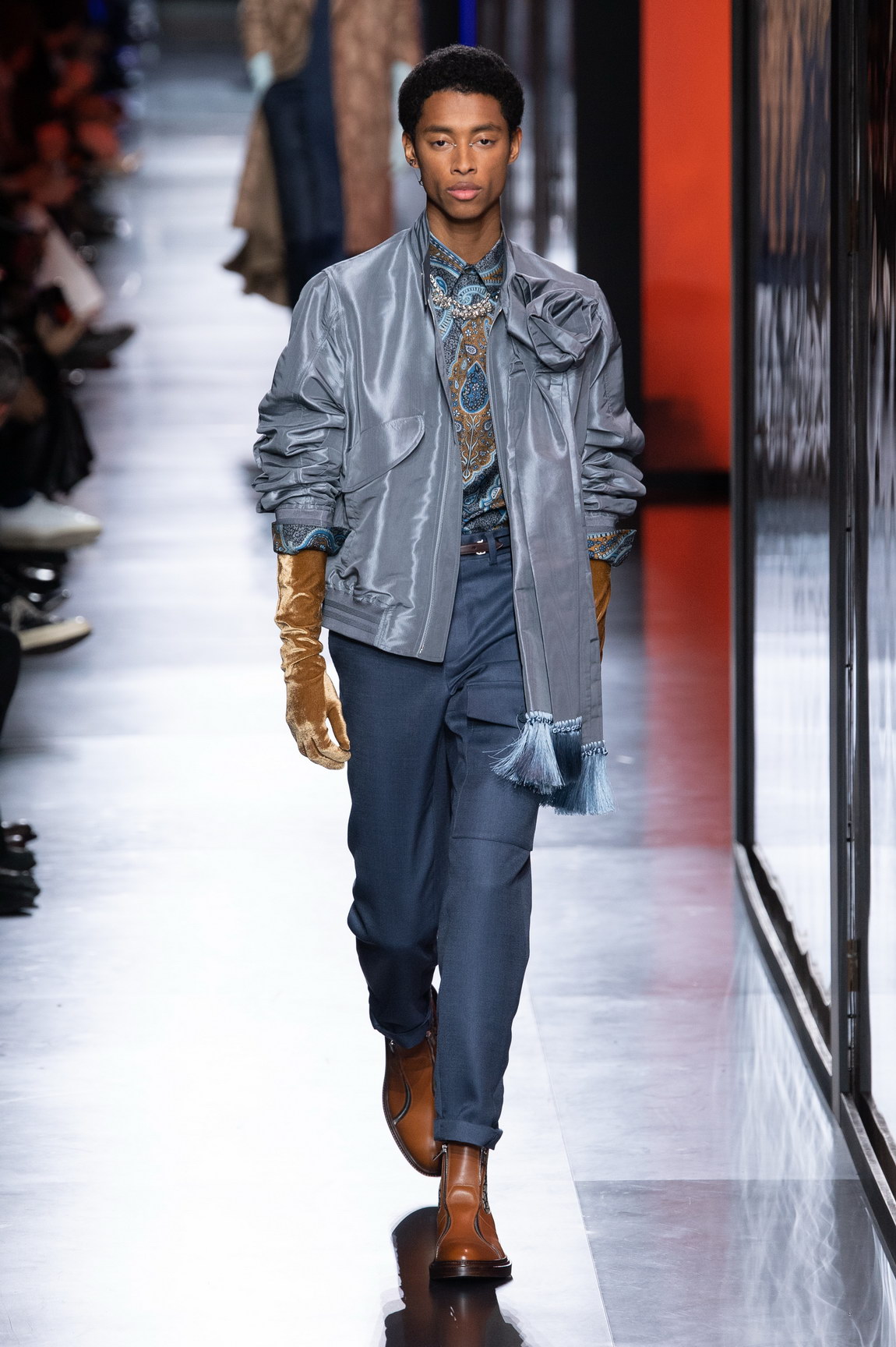 Kim Jones Pays Tributes to Judy Blame in Dior Men FW2020 collection
