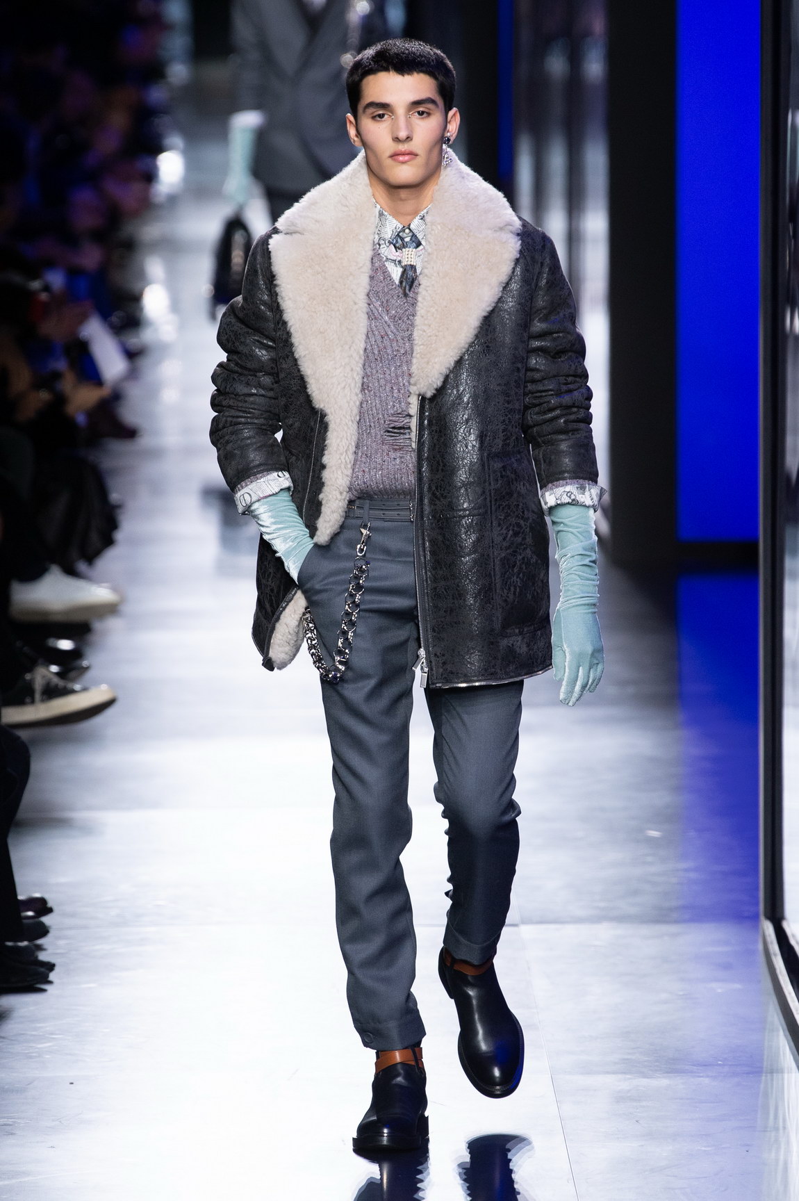 Kim Jones Pays Tributes to Judy Blame in Dior Men FW2020 collection