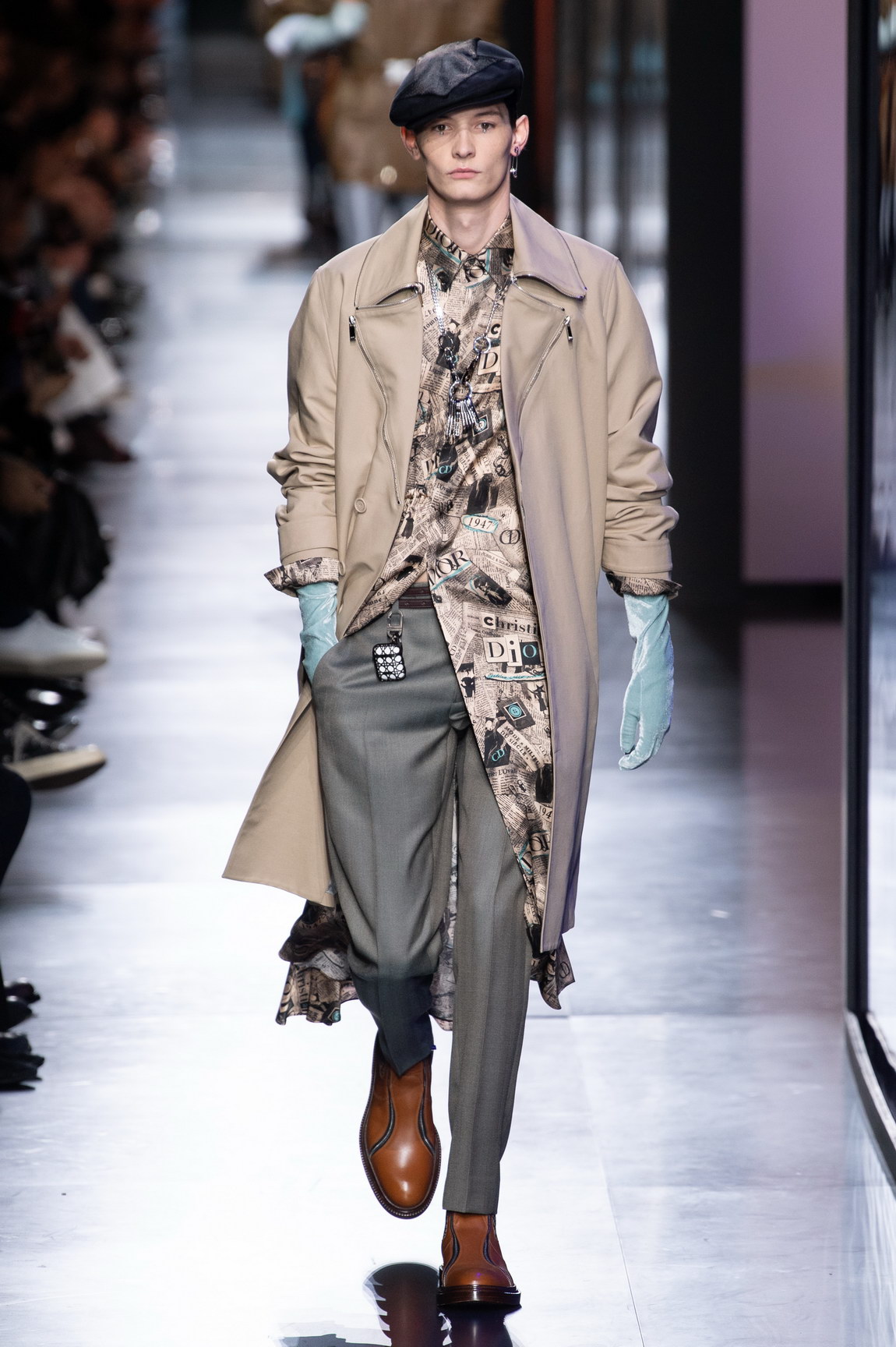 Kim Jones Pays Tributes to Judy Blame in Dior Men FW2020 collection