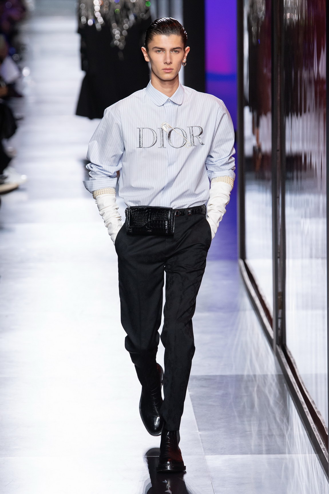 Dior homme 20AW JUDY BLAME ツートンカラー ブルゾン