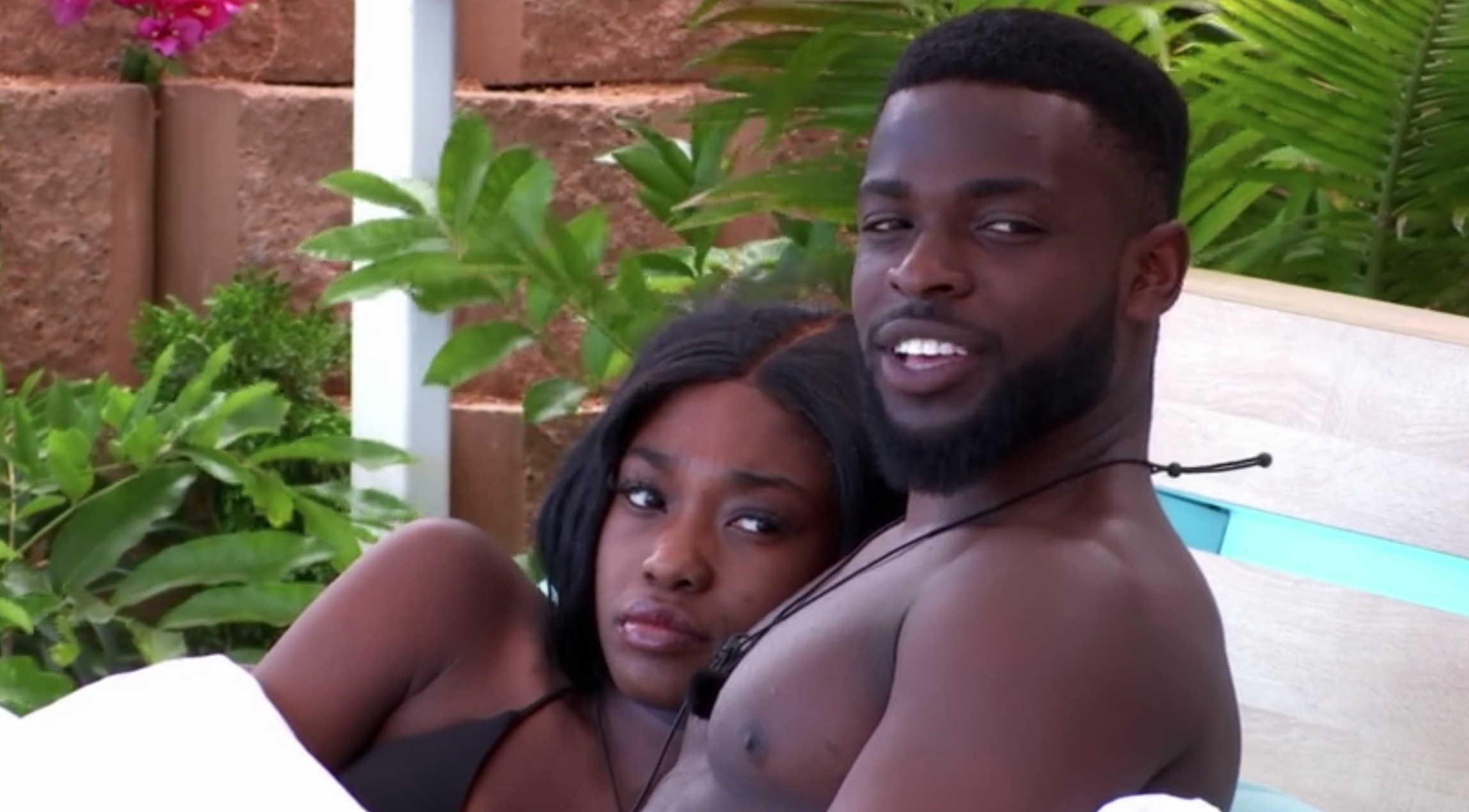 Love Island Leanne and Mike