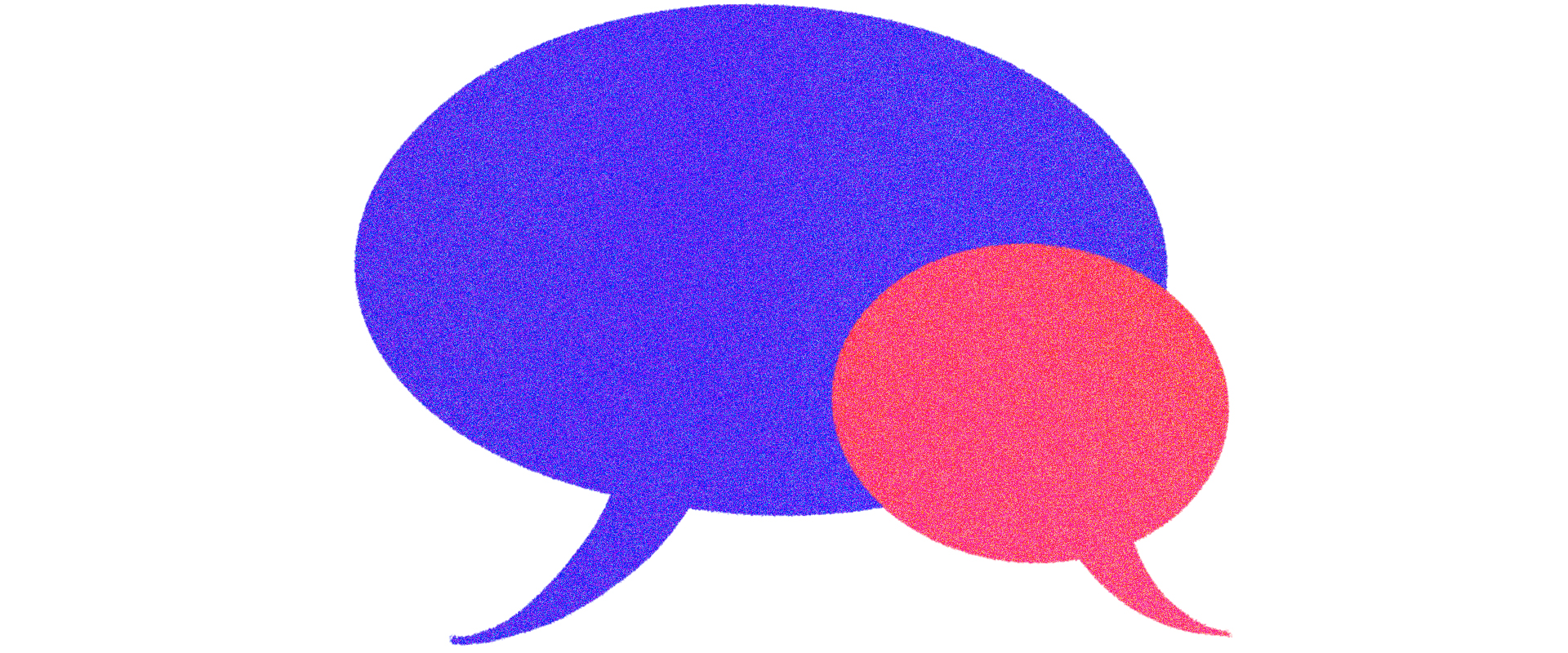 speech bubbles