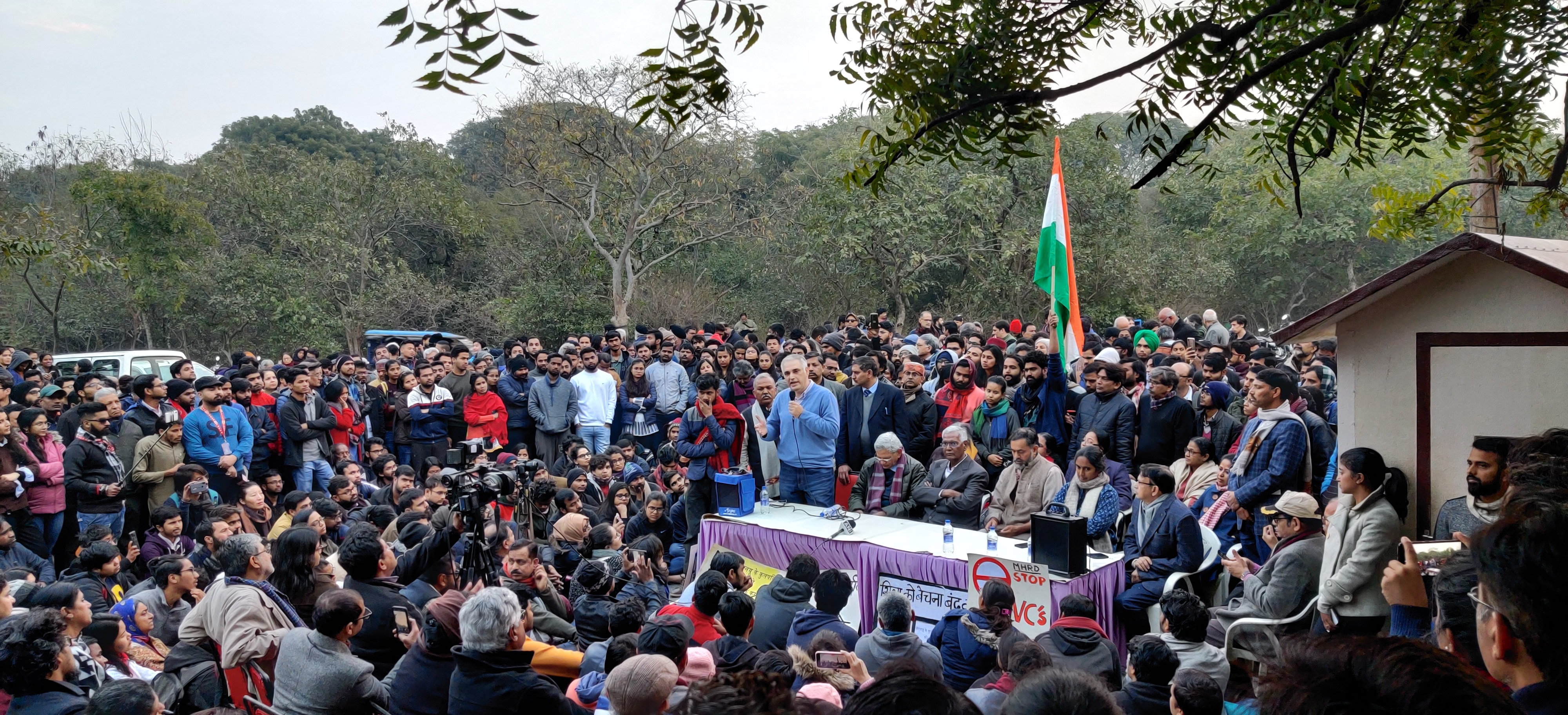 caa protests india mental health