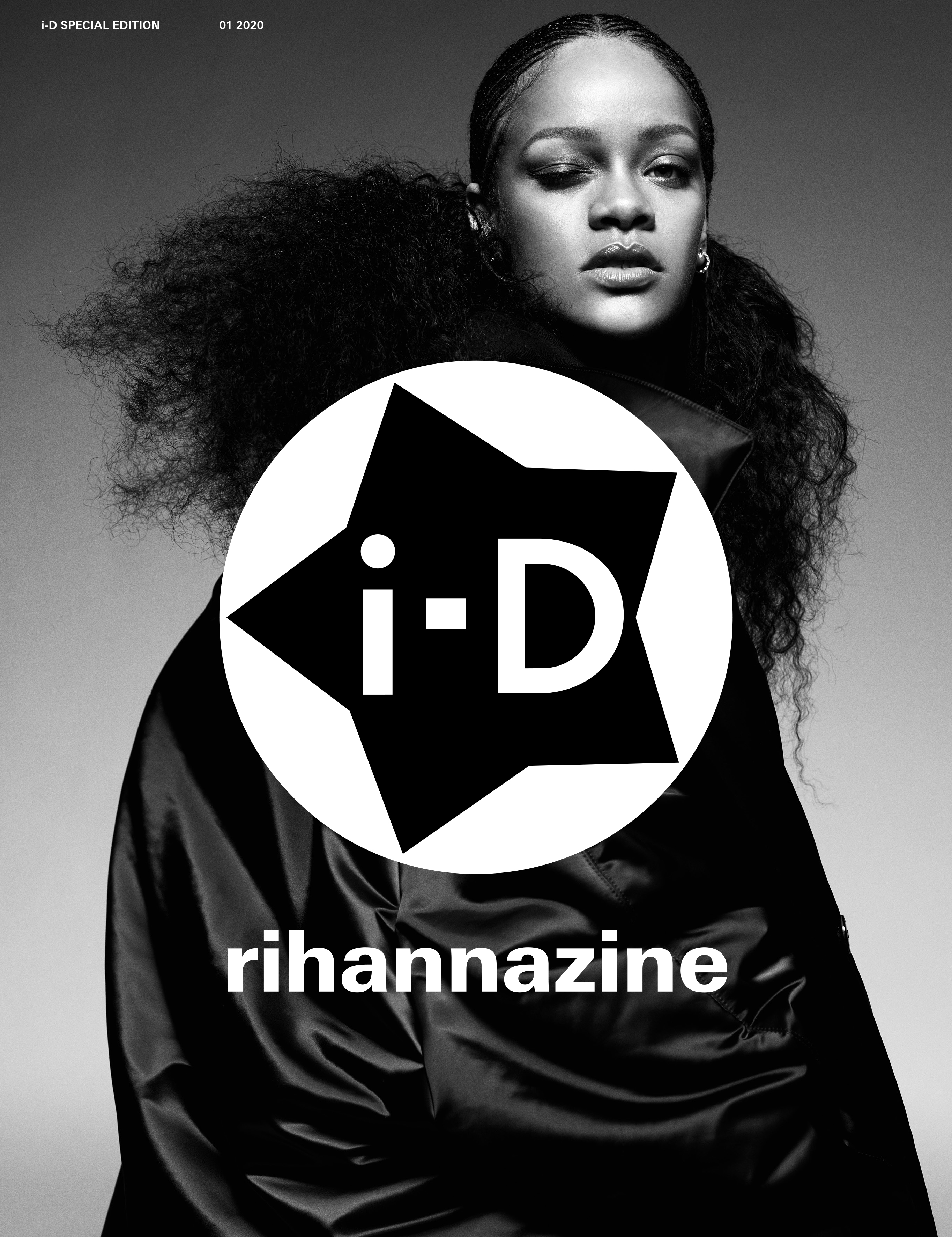 i-d magazine's rihannazine back cover
