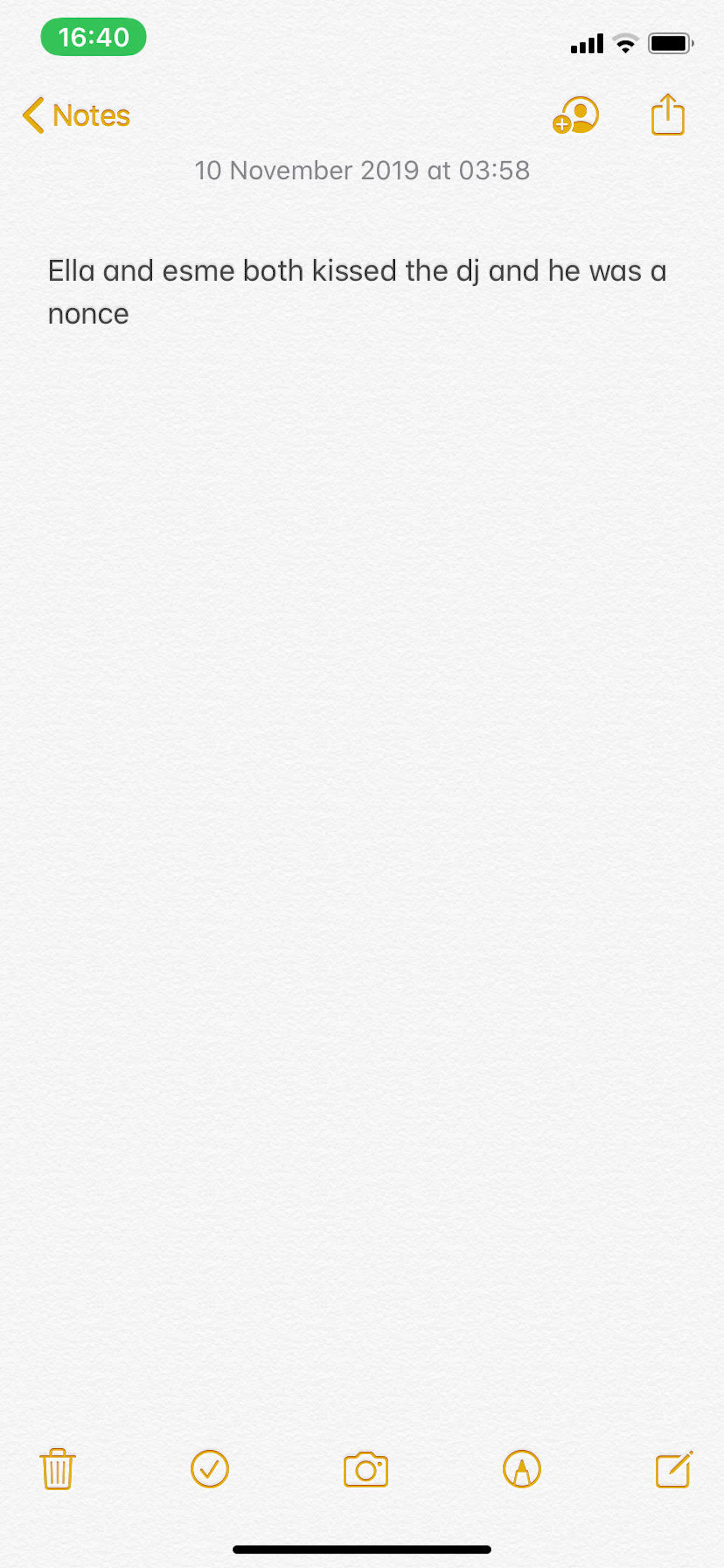 iPhone Notes App Strangers Vox Pop VICE 2020