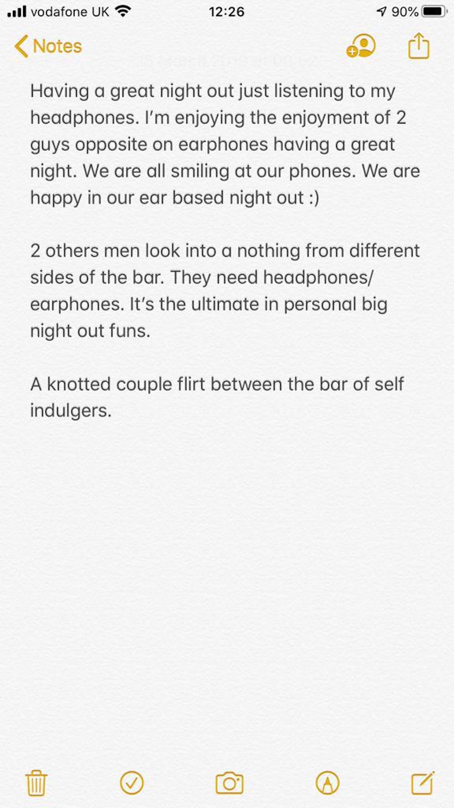 iPhone Notes App Strangers Vox Pop VICE 2020