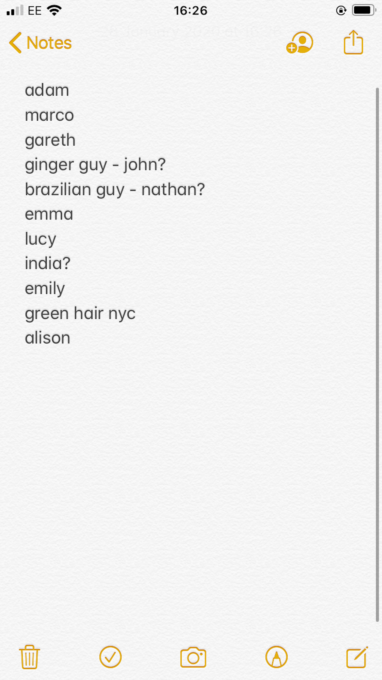 iPhone Notes App Strangers Vox Pop VICE 2020