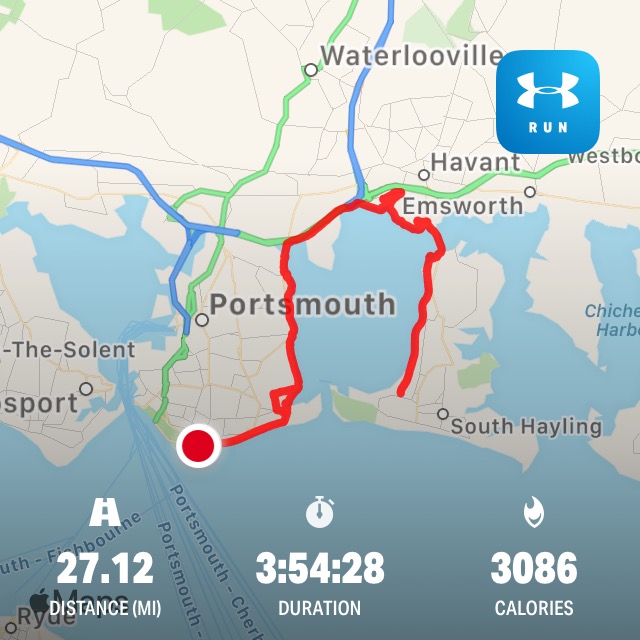 portsmouth marathon route