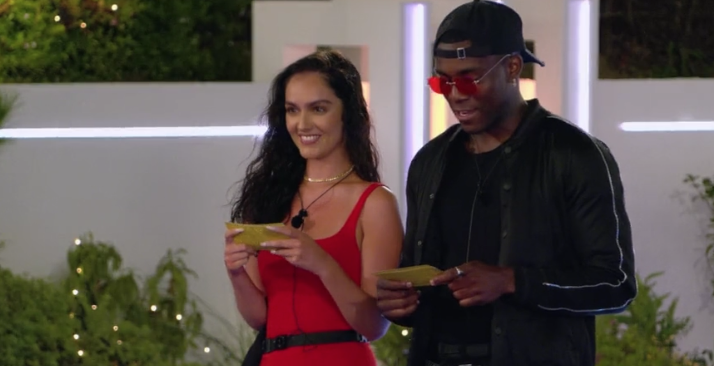 Siânnise and Luke T VICE Love Island