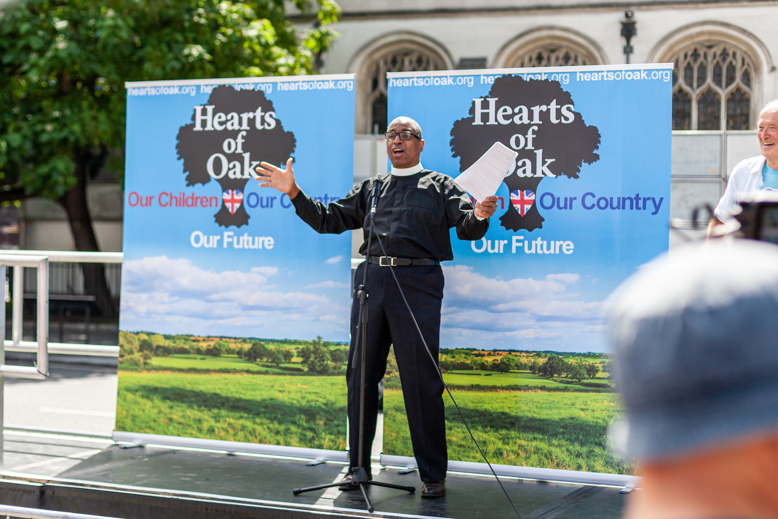 hearts of oak protest london