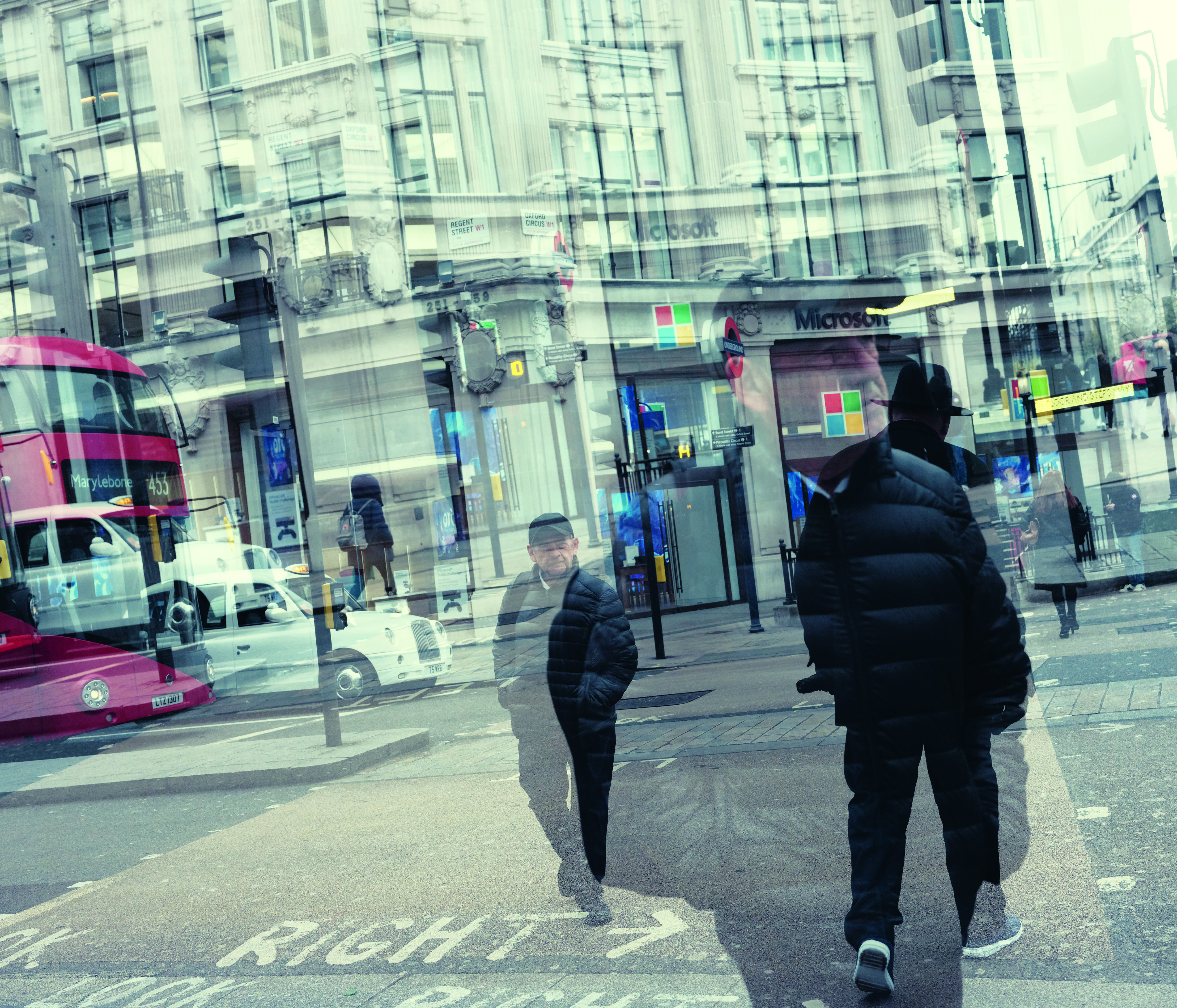 oxford circus during lockdown