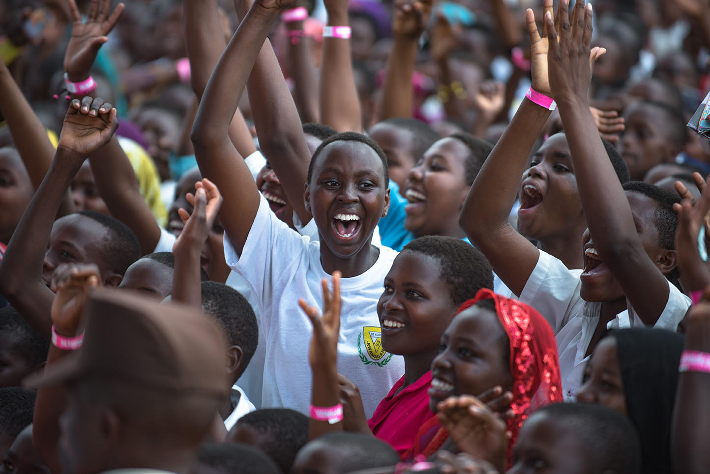 Crowd at an Ni Nyampinga event. 