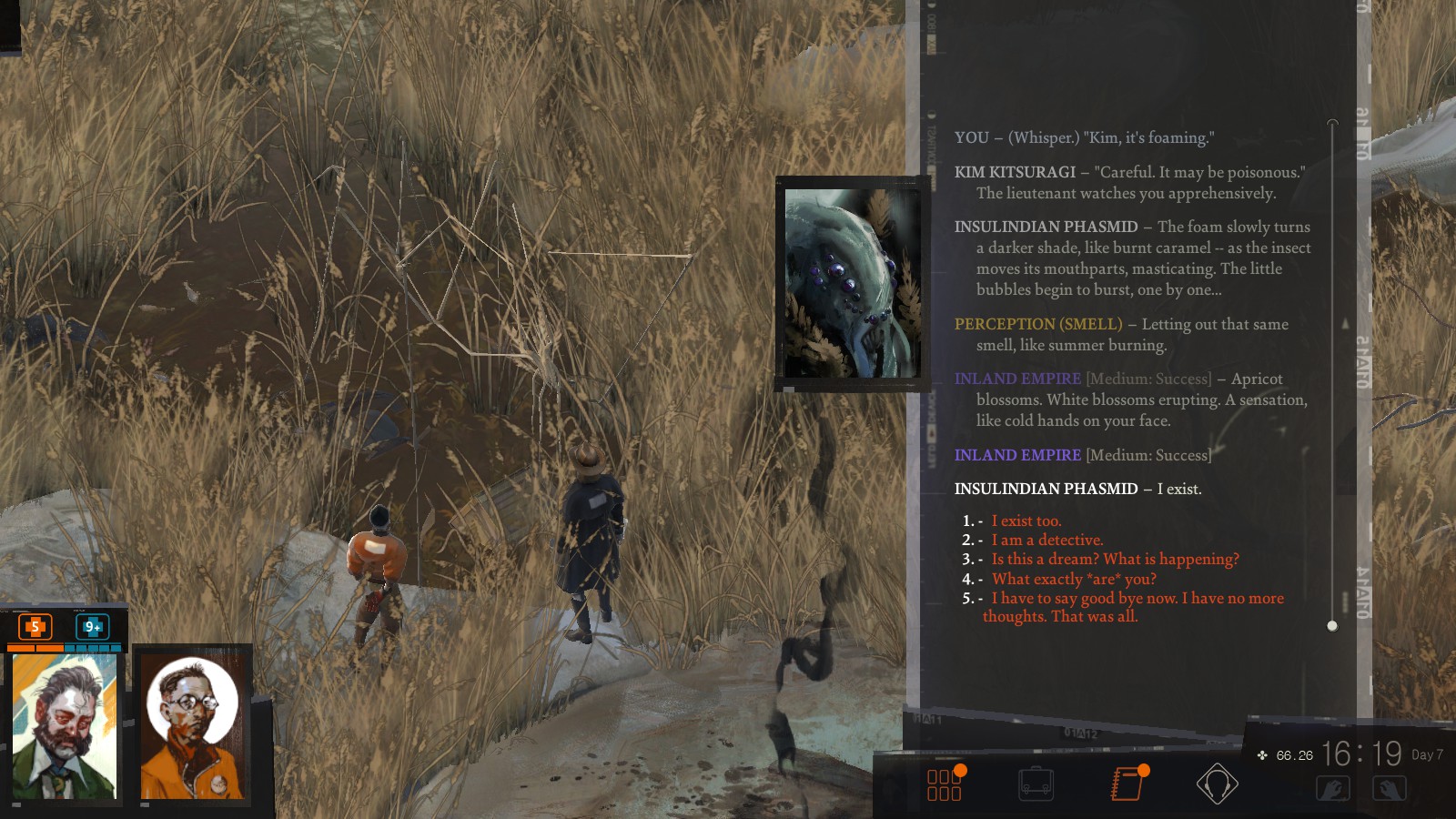 Rolling out Wild Card Under with Disco Elysium against Death