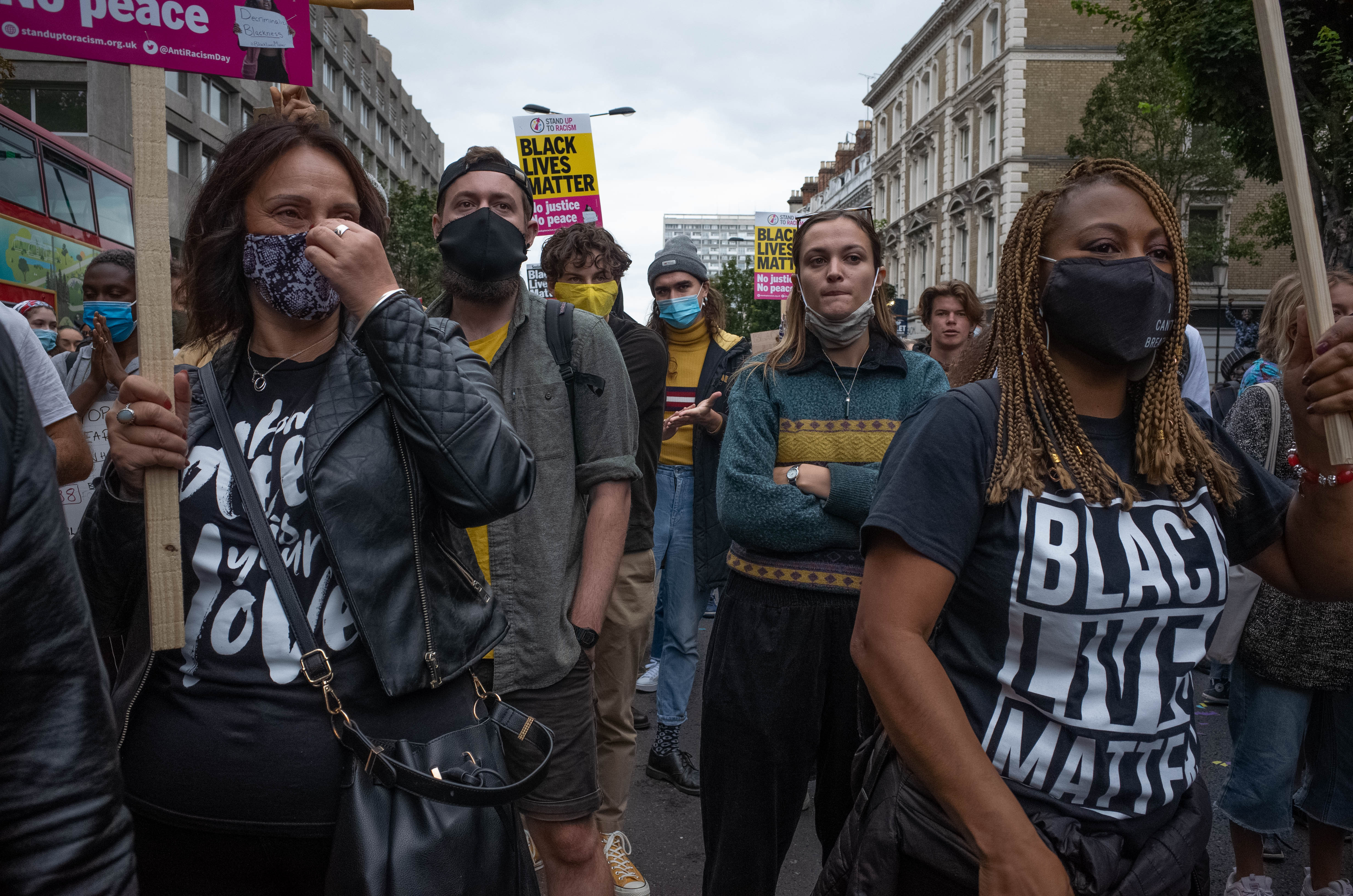 Vice New Photo Protesters Used Notting Hill Carnival Weekend To March Against Racial Injustice