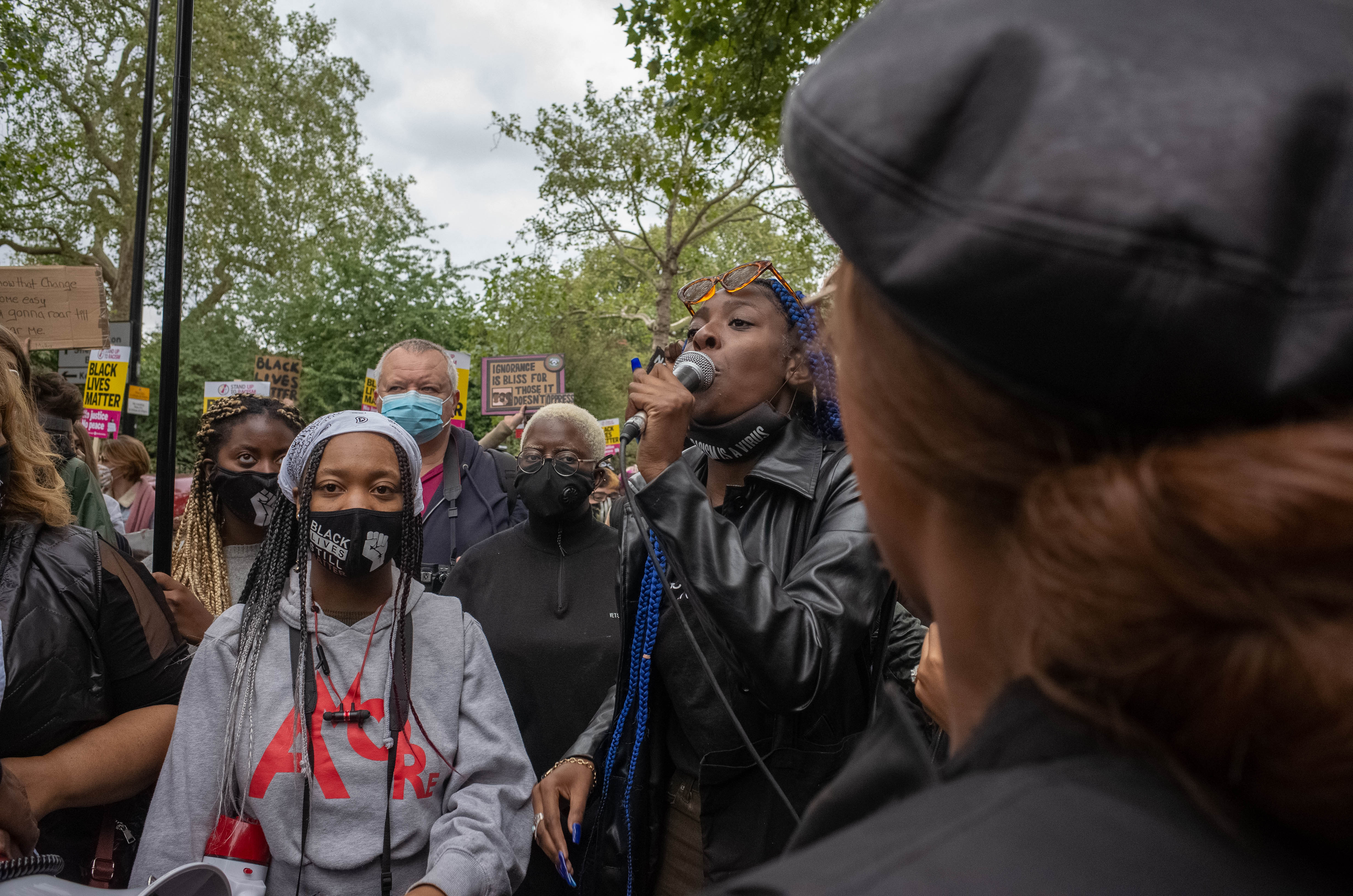 Protesters Used Notting Hill Carnival Weekend To March Against Racial Injustice Laptrinhx News