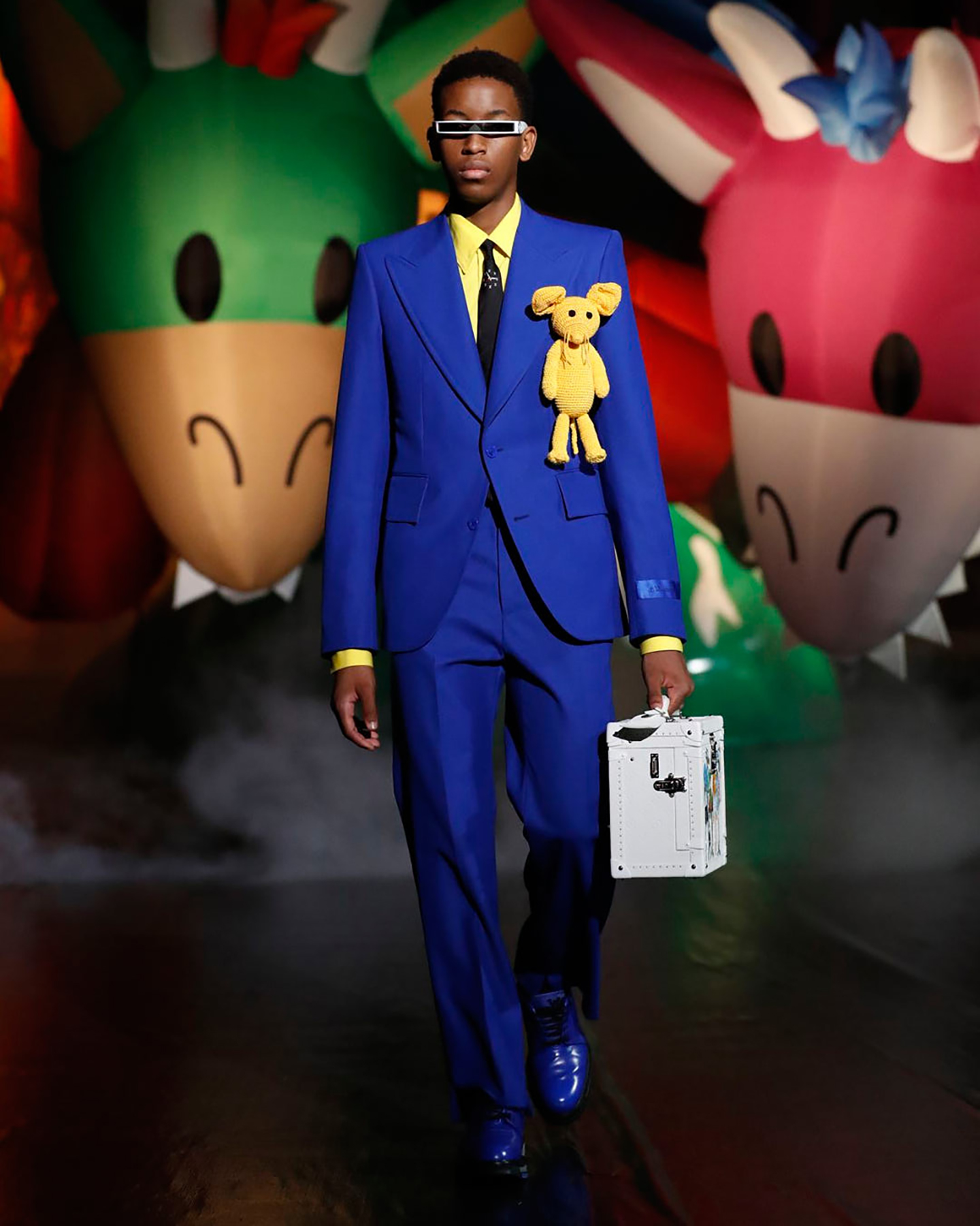 Globalization and plushies: Up close with Louis Vuitton Men's latest  collection