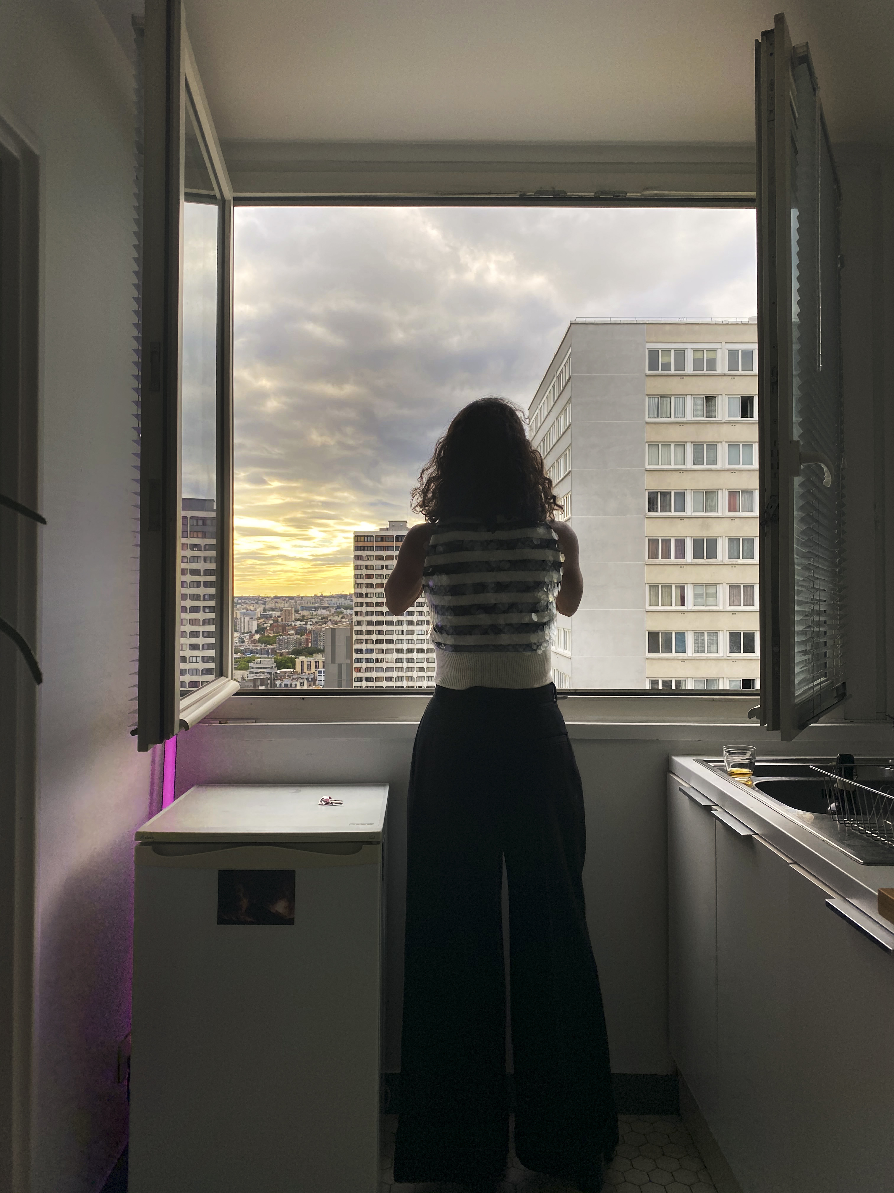 Ritratto di Mati Diop scattato da Brigitte Lacombe