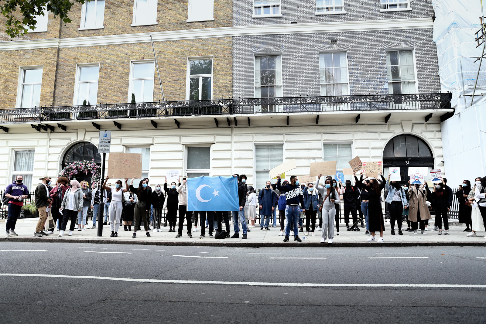 Vice - Chinese Embassy Uyghur Protest - Photos Bex Wade-23.jpg