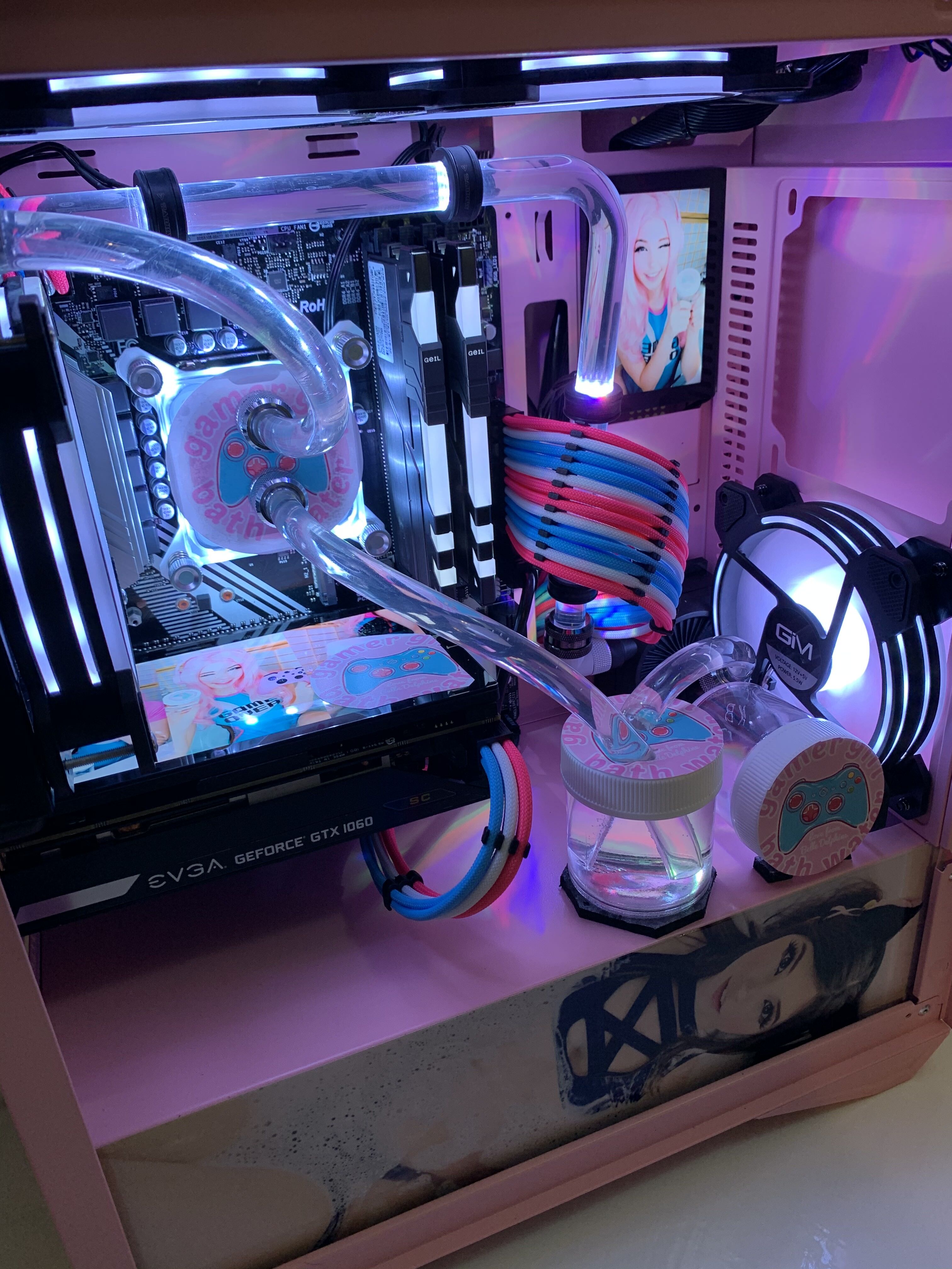 This Belle Delphine Bathwater-Cooled PC Can Be Yours for Only $1,500