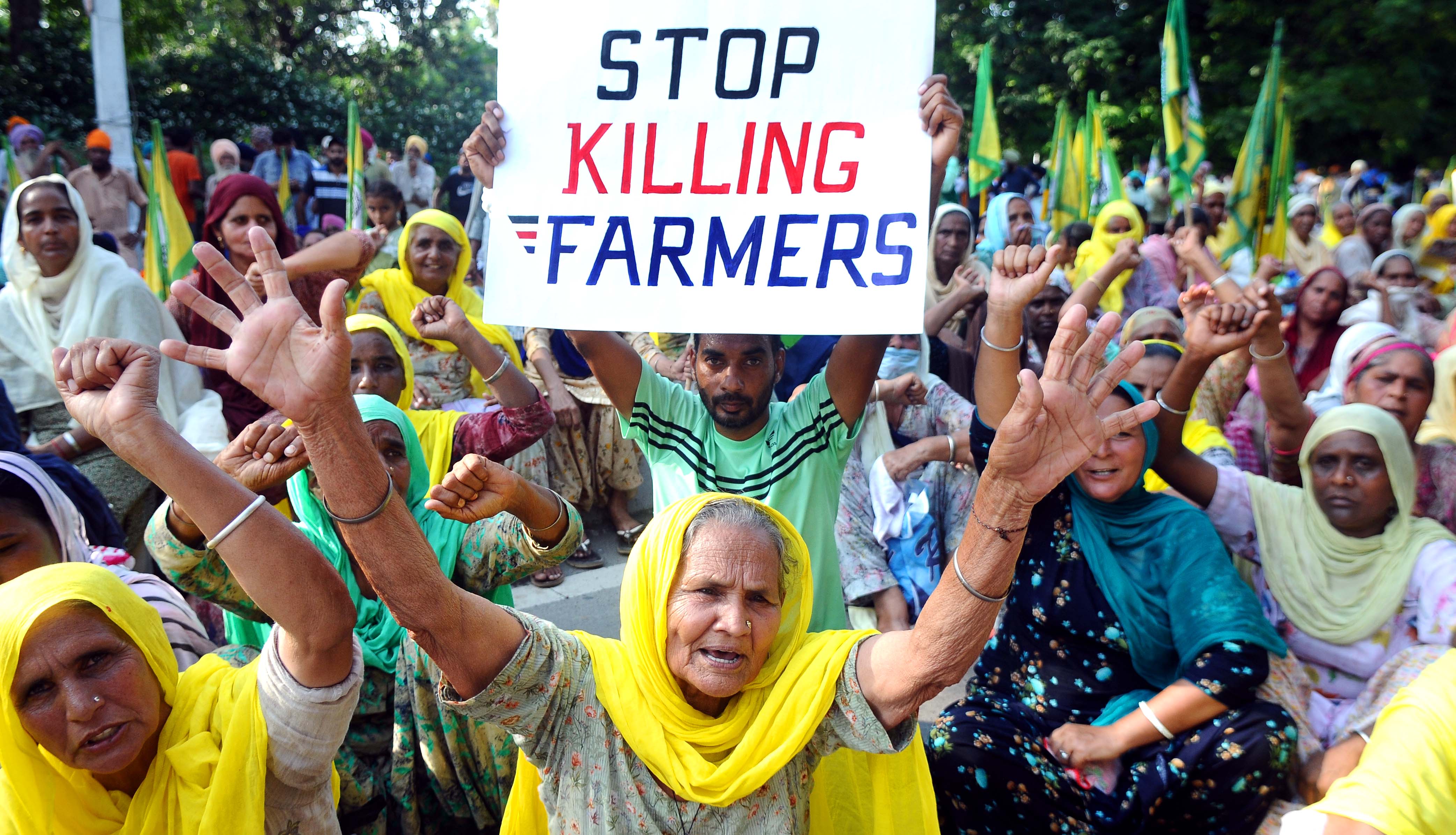 essay on farmers protest in india pdf