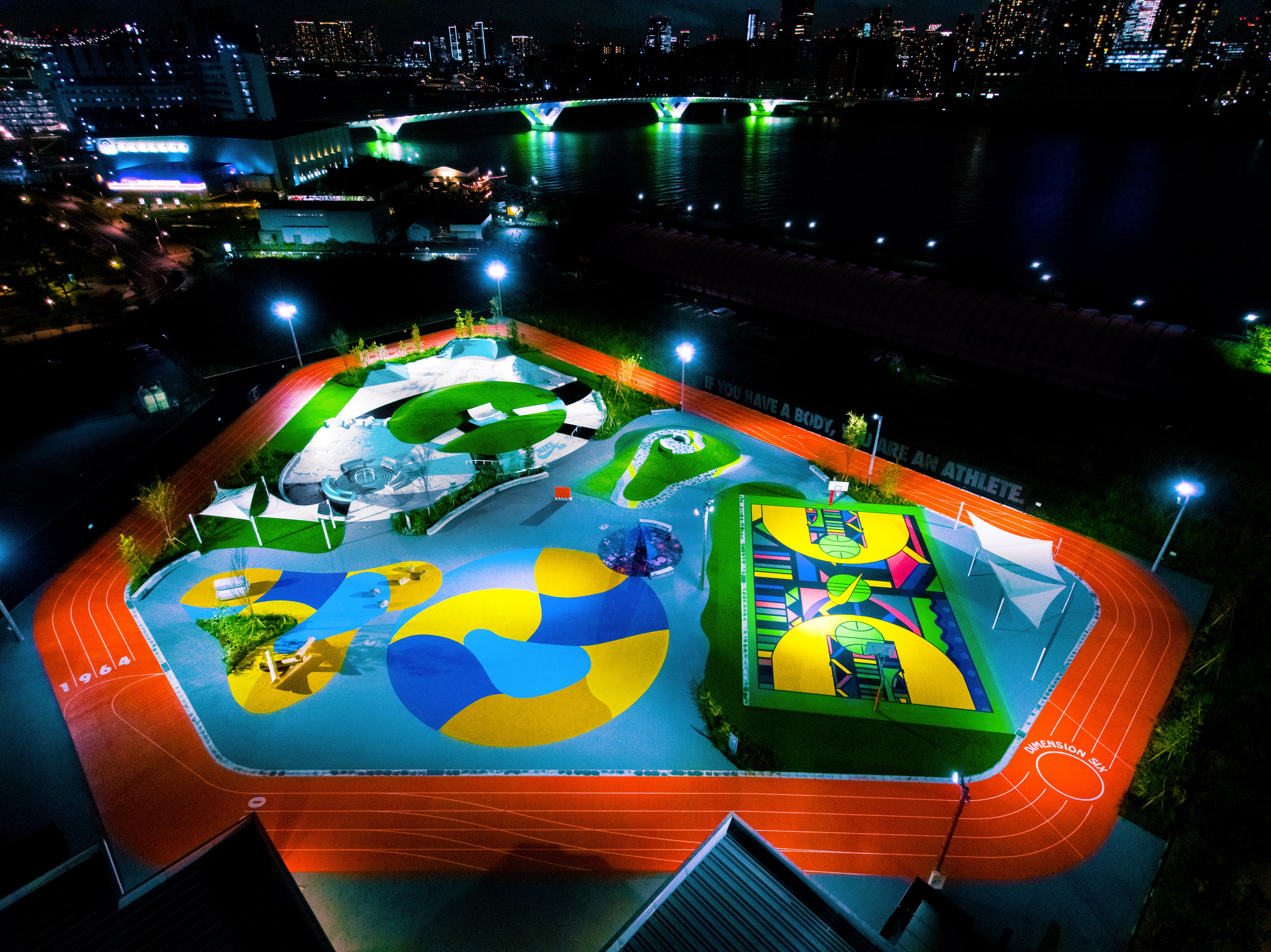 TOKYO SPORT PLAYGROUND SPORT x ART, ナイキ, 公園, 豊洲, スポーツ