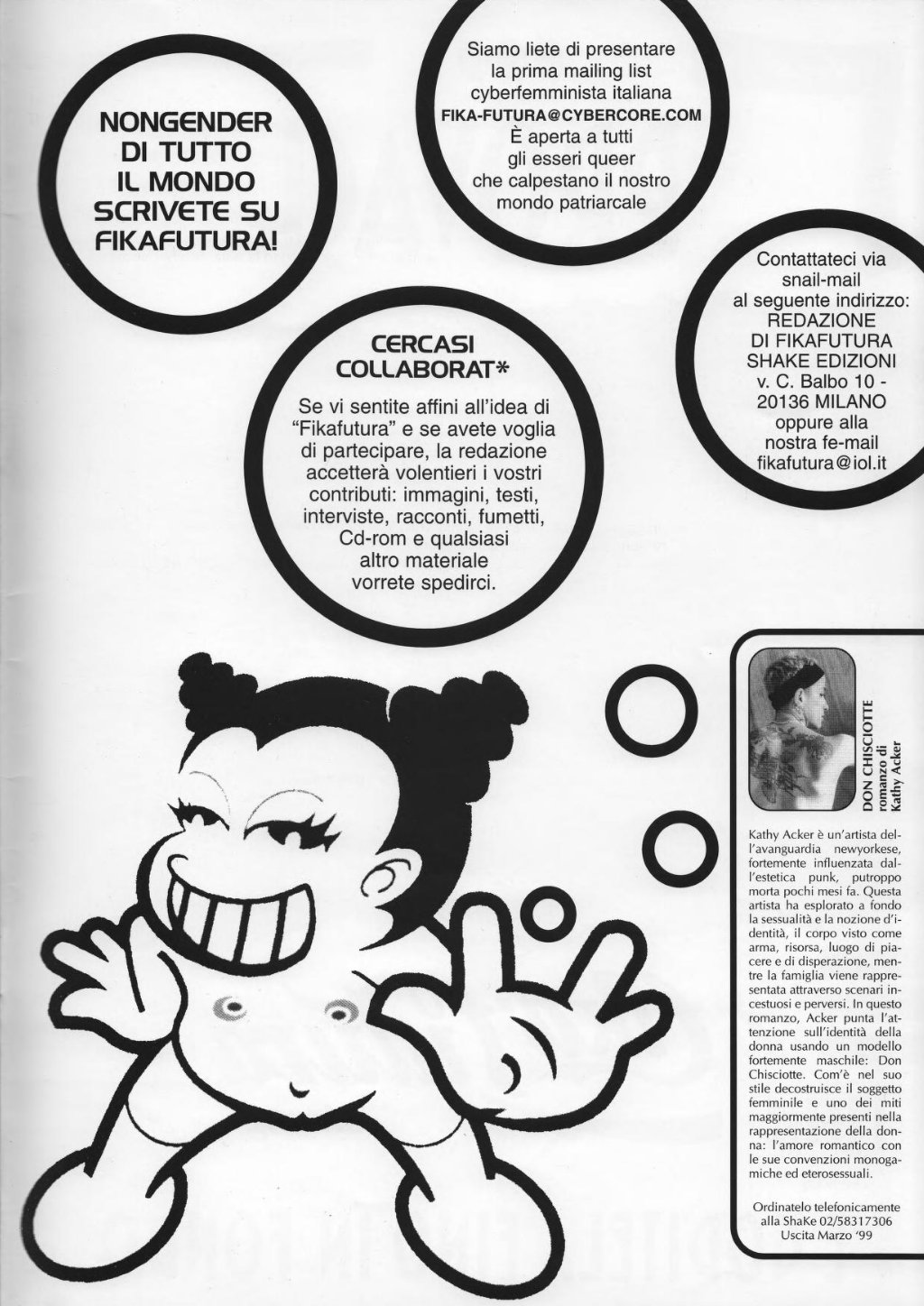 Fikafutura zine cyberfemminismo