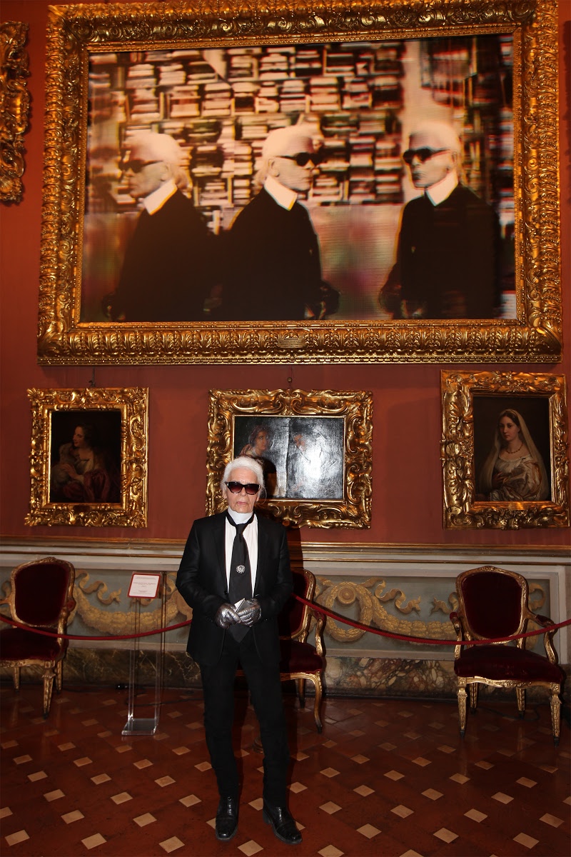 10 mostre di moda che hanno fatto la storia, ora su Google Arts & Culture. Karl Lagerfeld: Visions of Fashion, Palazzo Pitti, 2016.