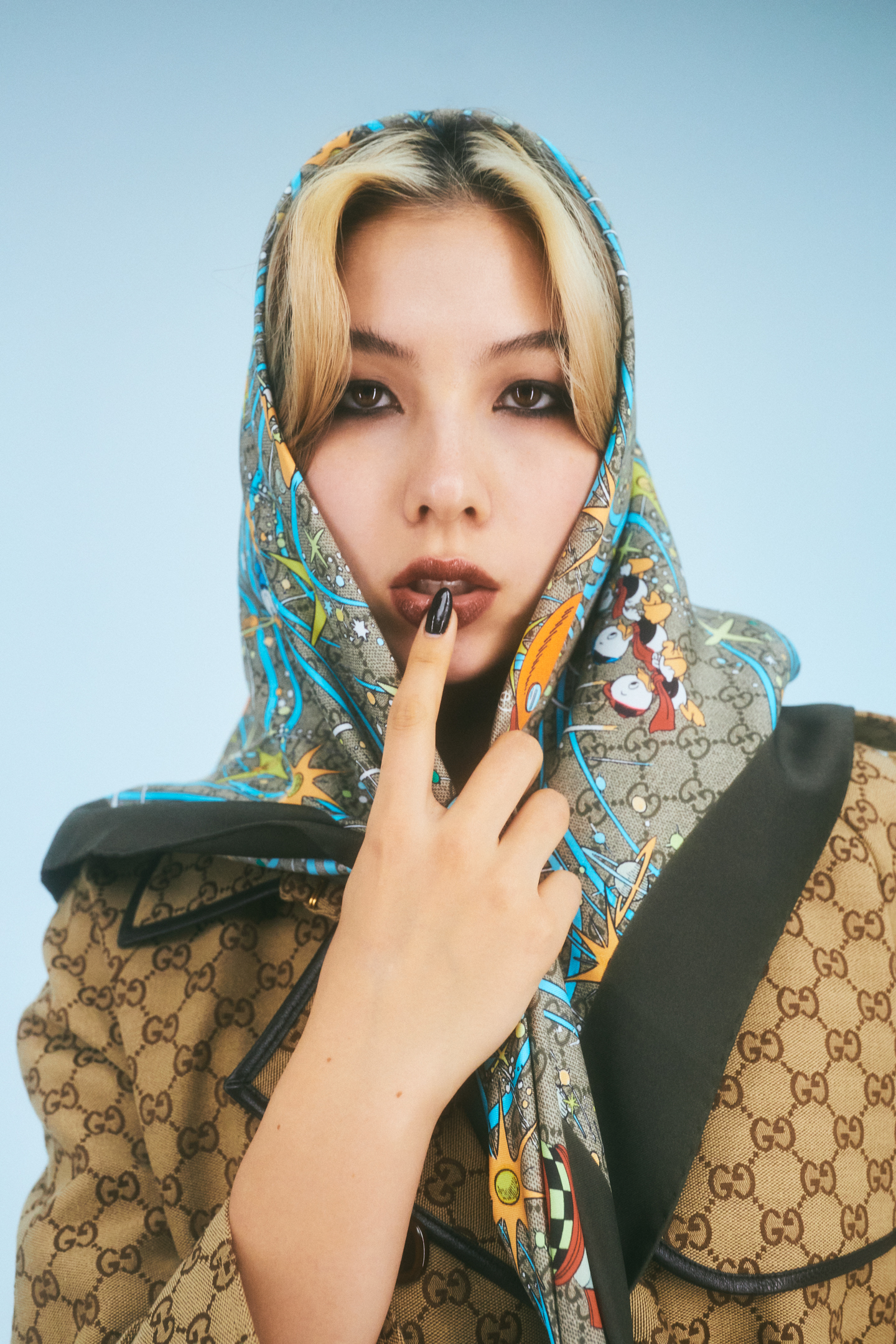 流行に GUCCI フローラ ポルカドットスカーフ 90×90 グッチ 656611