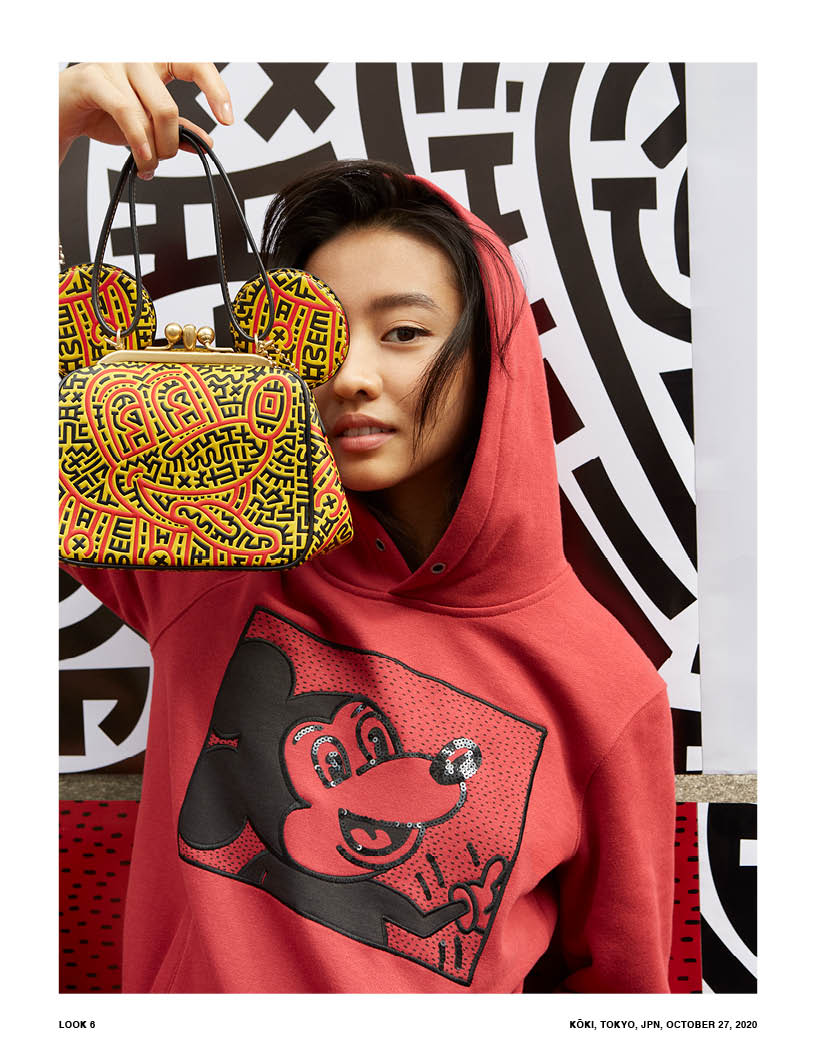 mickey mouse x keith haring