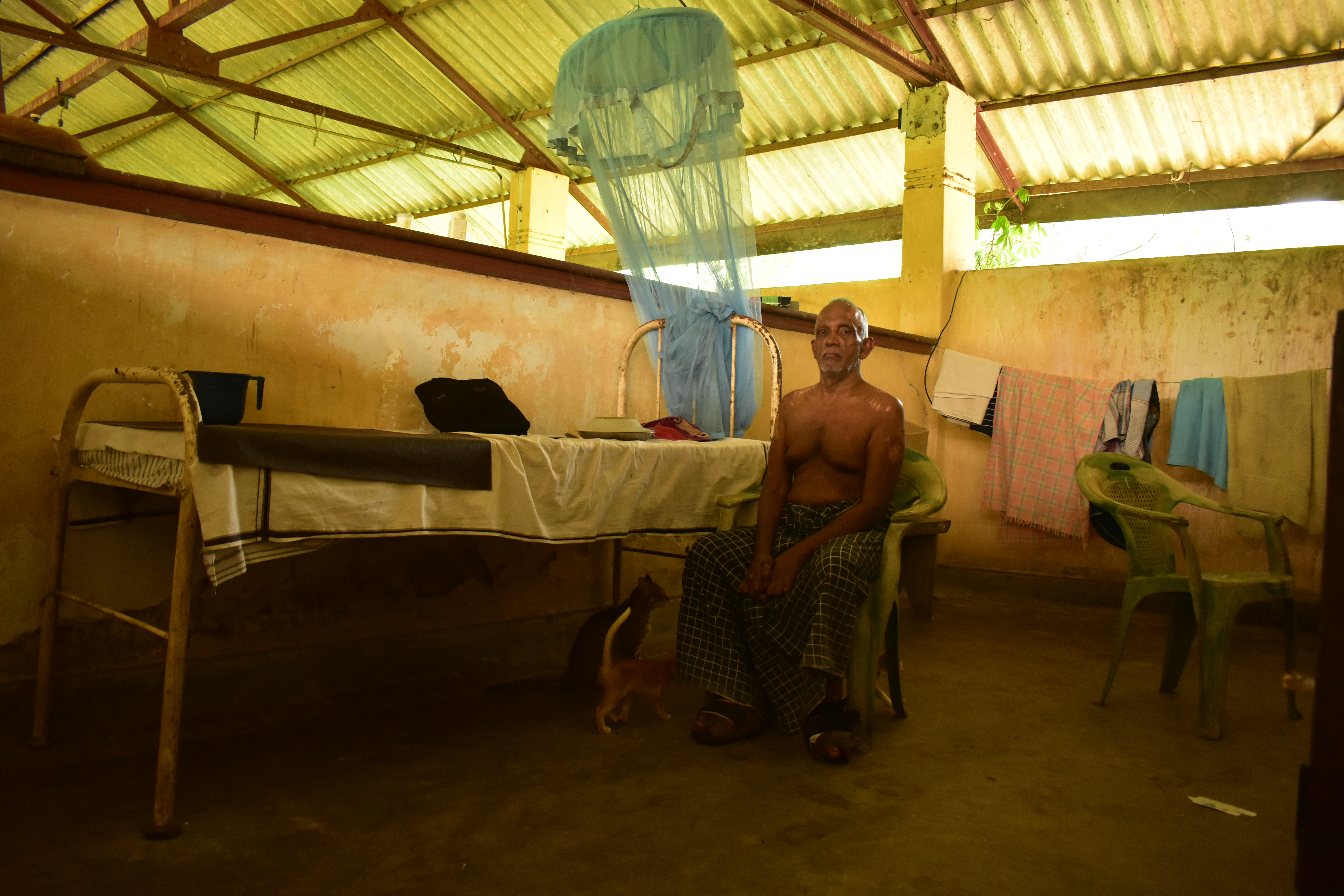 Pasien kusta yang diasingkan ke Pulau Mantheevu di Sri Lanka
