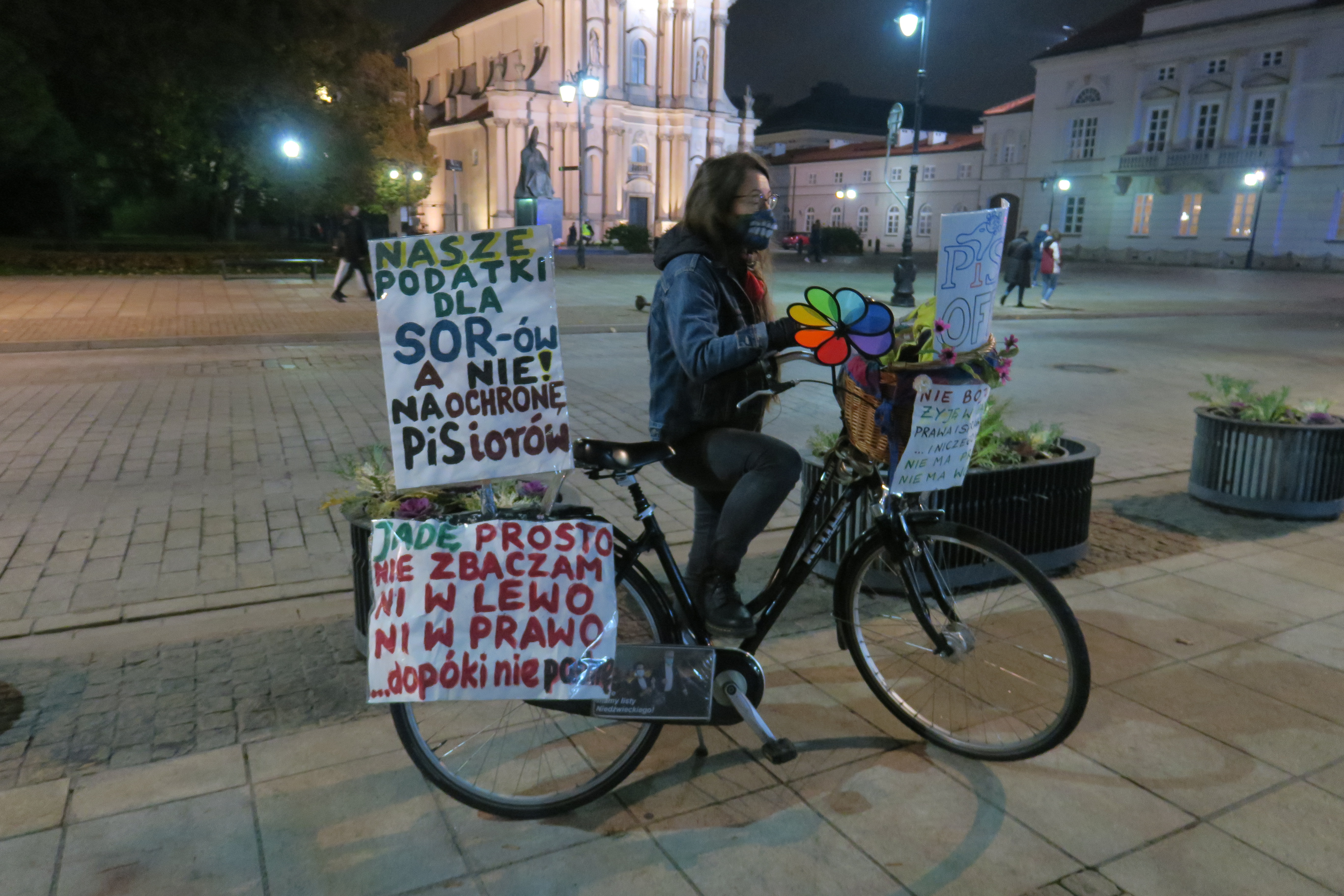 cartelli proteste polonia