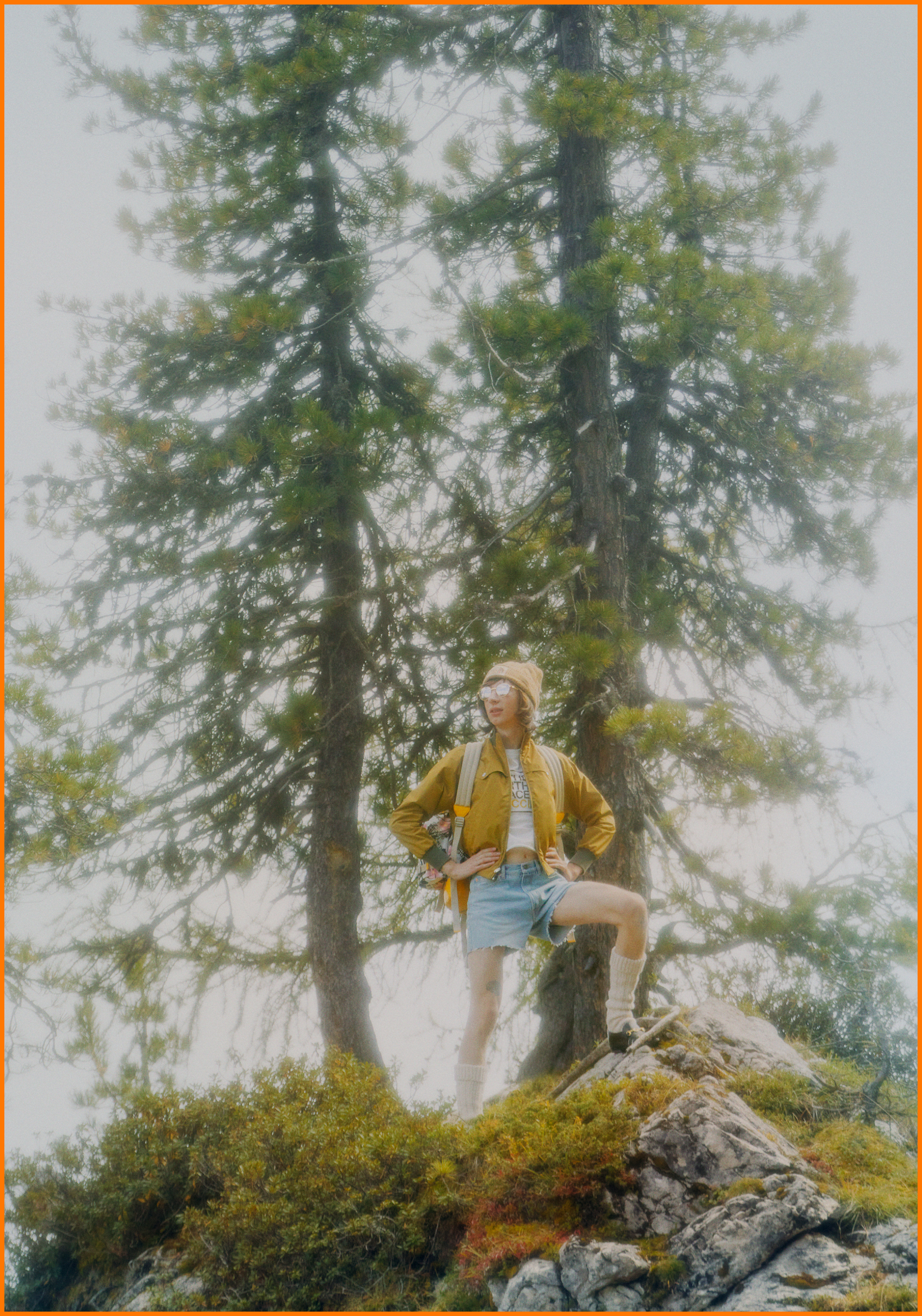 The North Face x Gucci Campagna Montagne Alpi e Natura Incontaminata