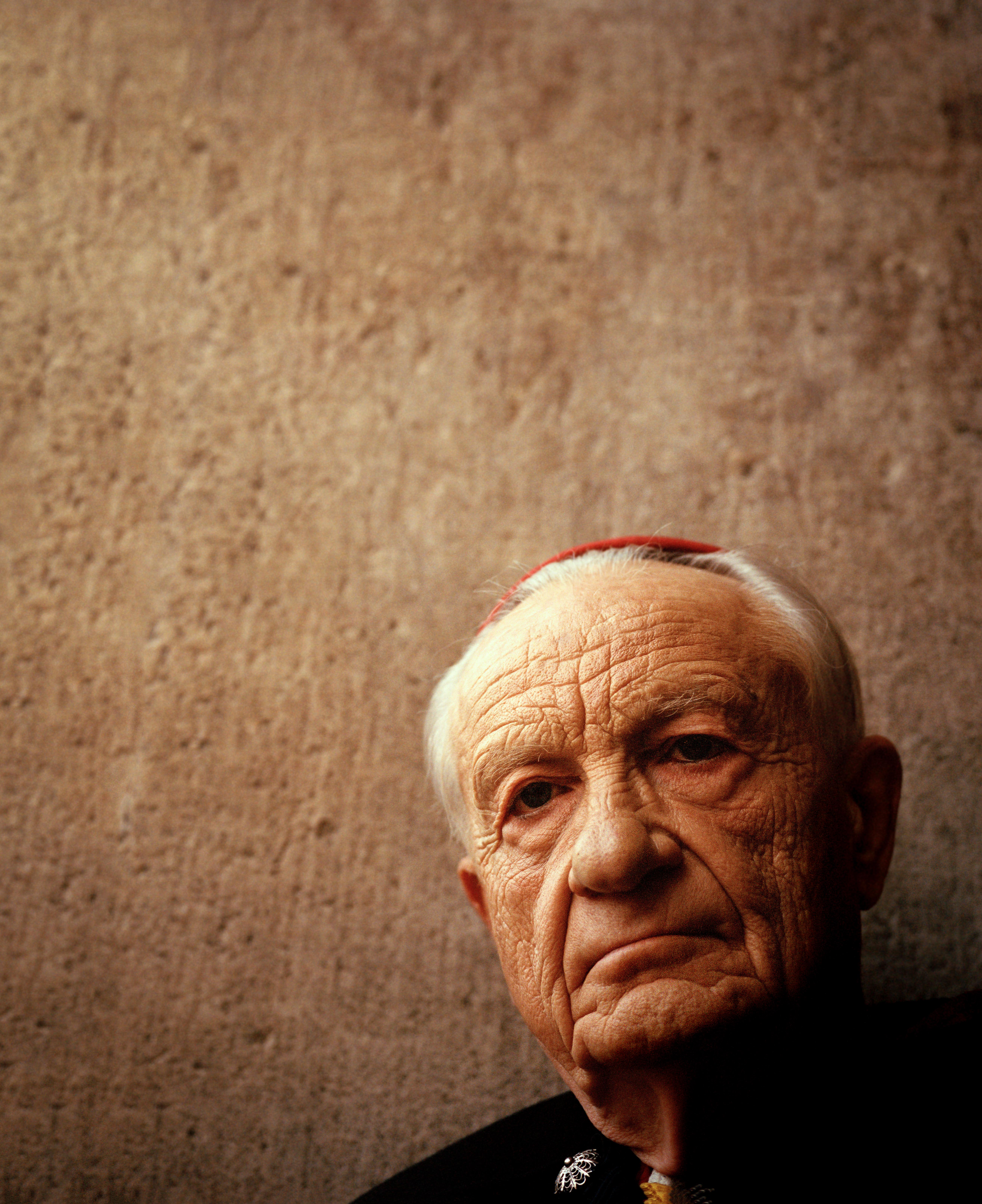 Venezia: un cardinale fotografato da Sam Gregg nel gennaio 2020