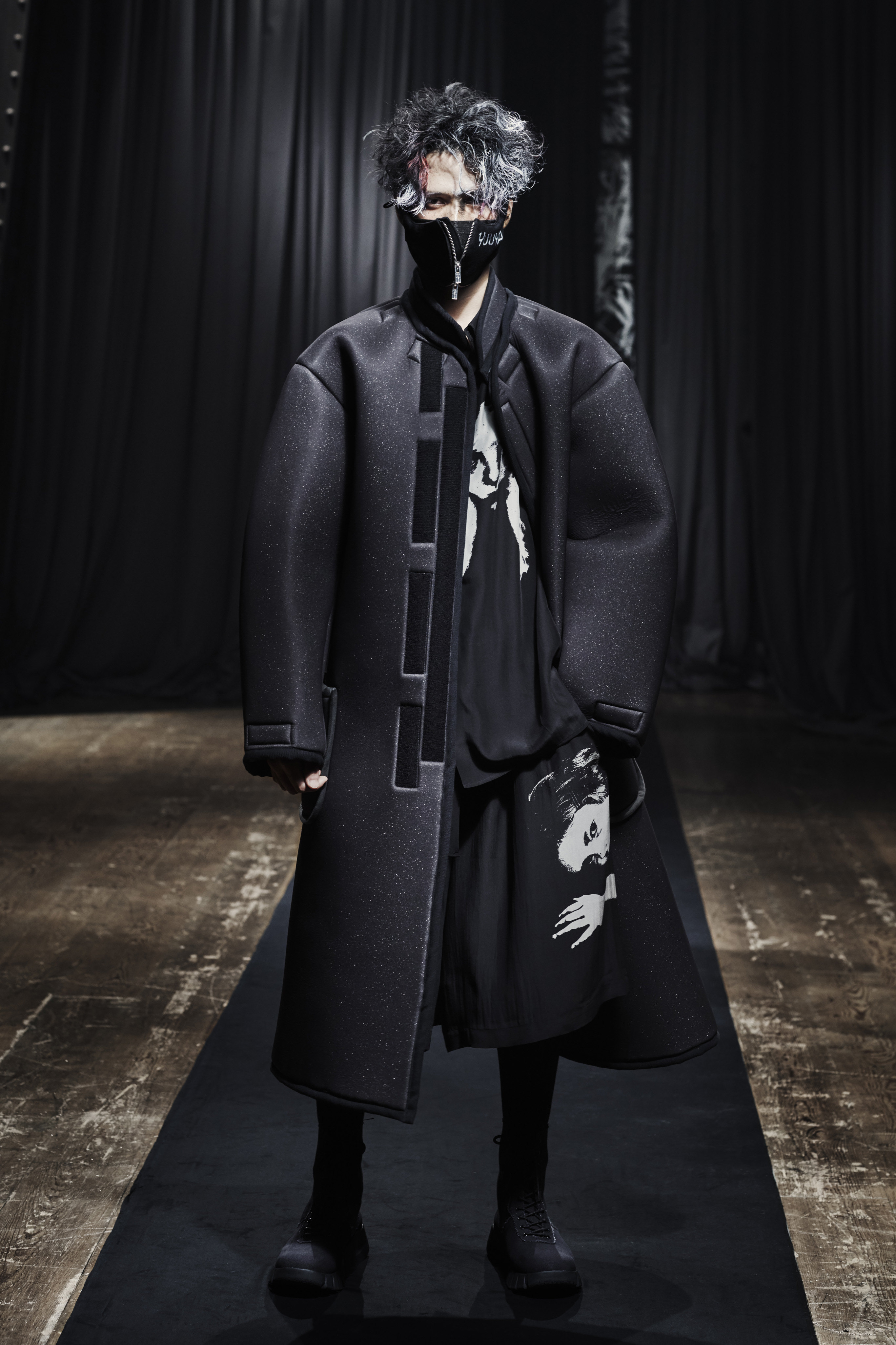 希少】yohji yamamoto pour hommeスリッポン イタリア製