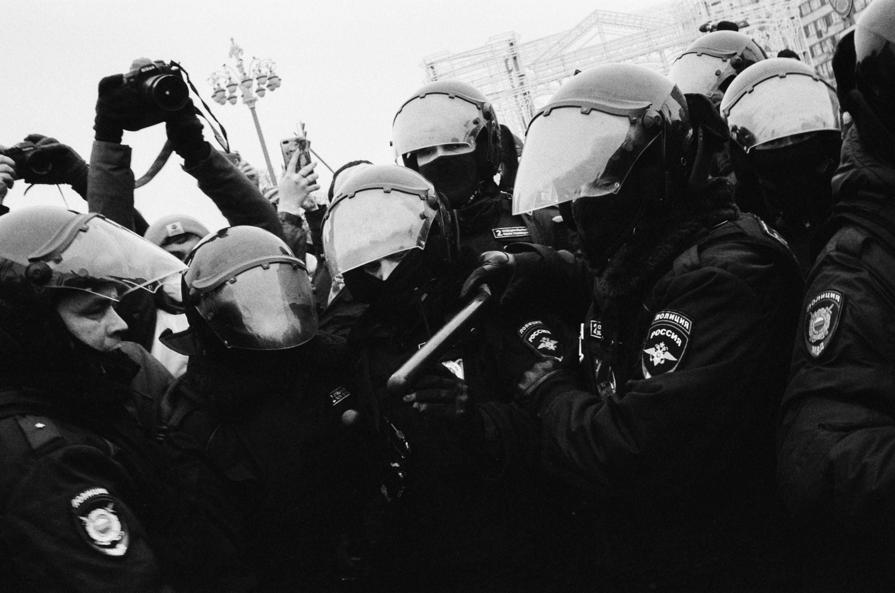 Le proteste a Mosca contro il governo Putin nelle fotografie di Gosha Bergal