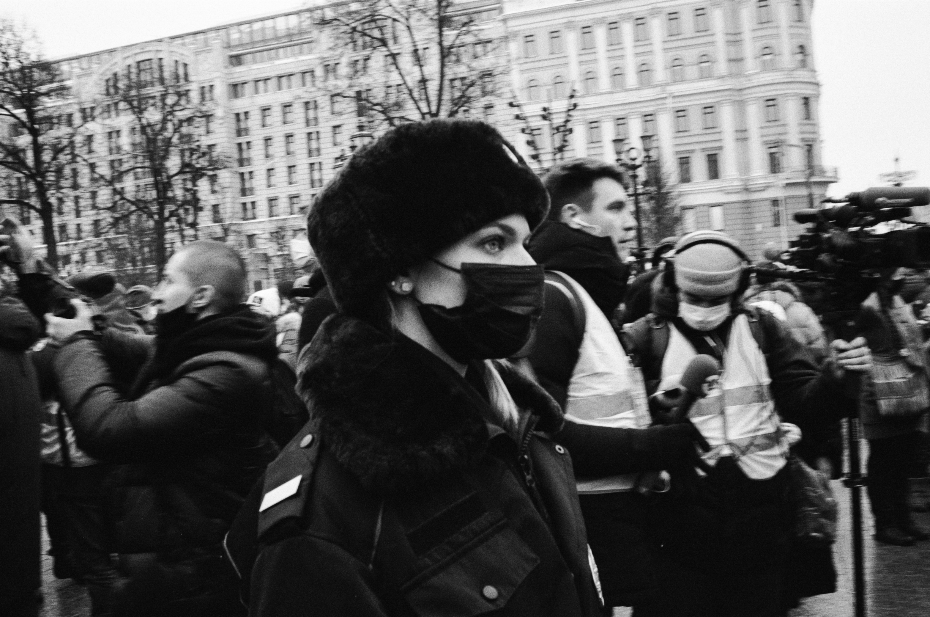 Le proteste a Mosca contro il governo Putin nelle fotografie di Gosha Bergal