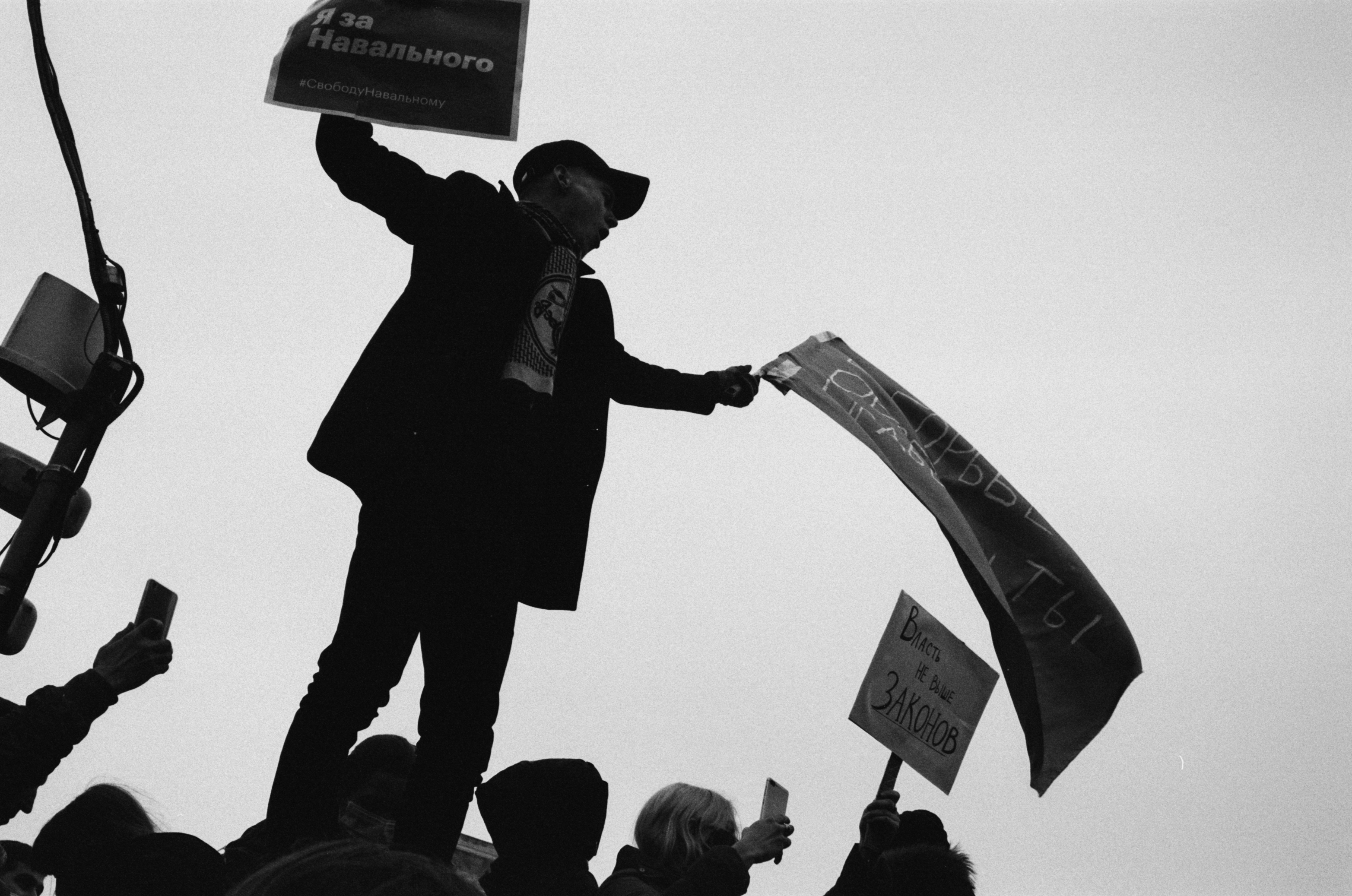Le proteste a Mosca contro il governo Putin nelle fotografie di Gosha Bergal
