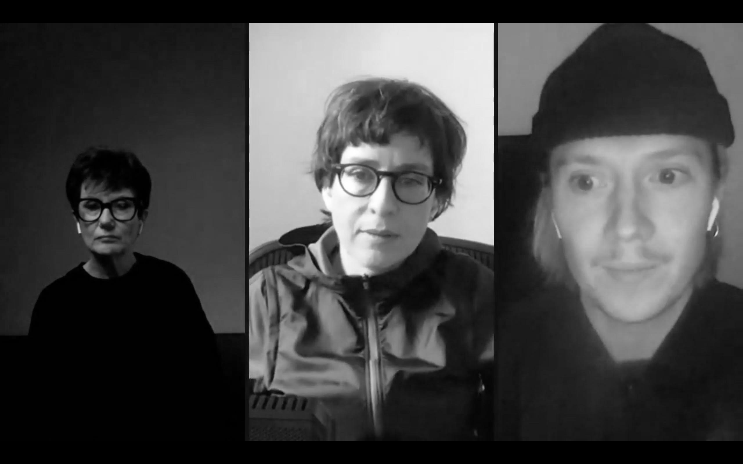 ICEBREAKERS THE SPEAKERS CORNER: Linda Loppa, Anne Timerman e Sam Cotton.