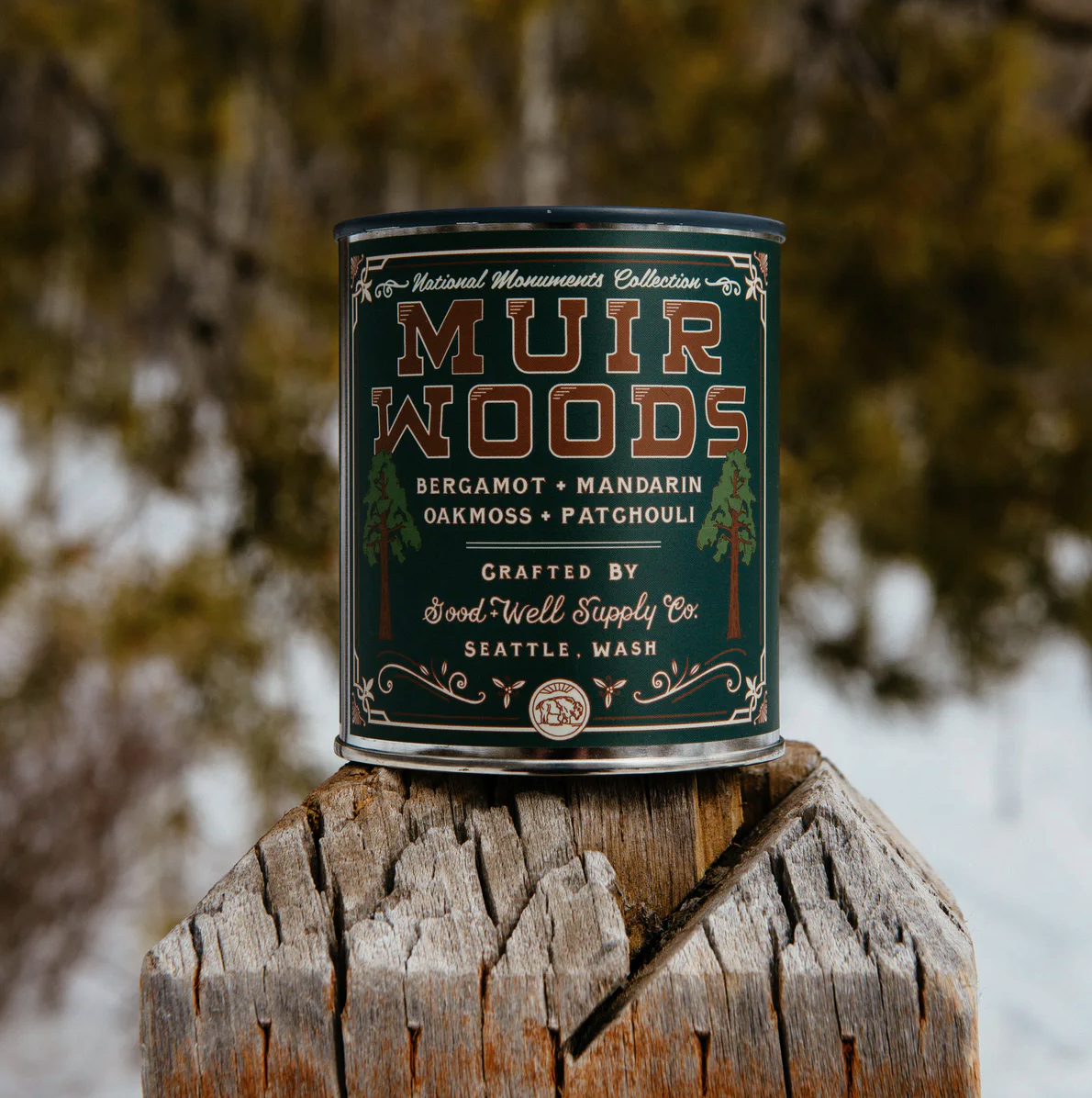 Huckberry Muir Woods Candle