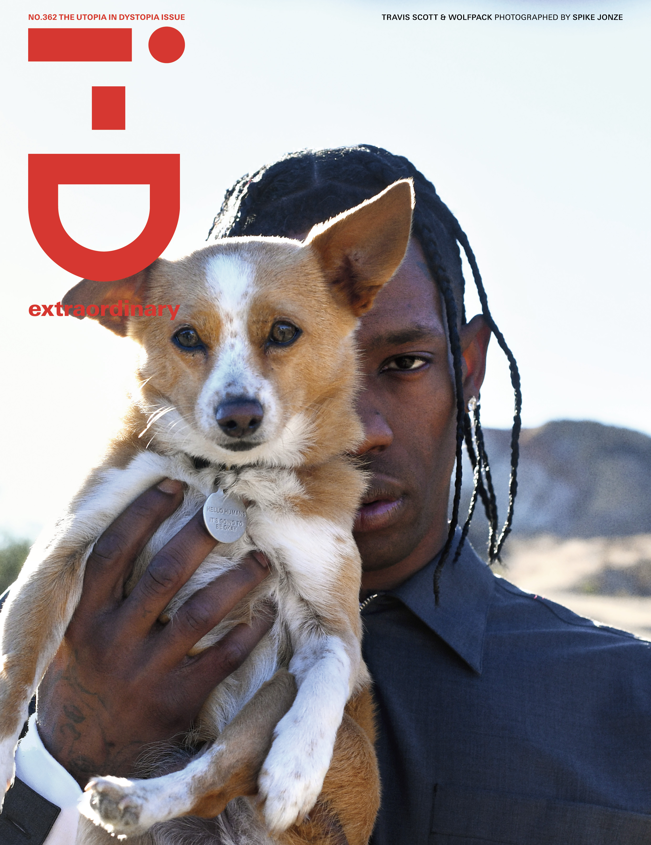 Travis Scott i-D トラビススコット限定版 i-D マガジン-