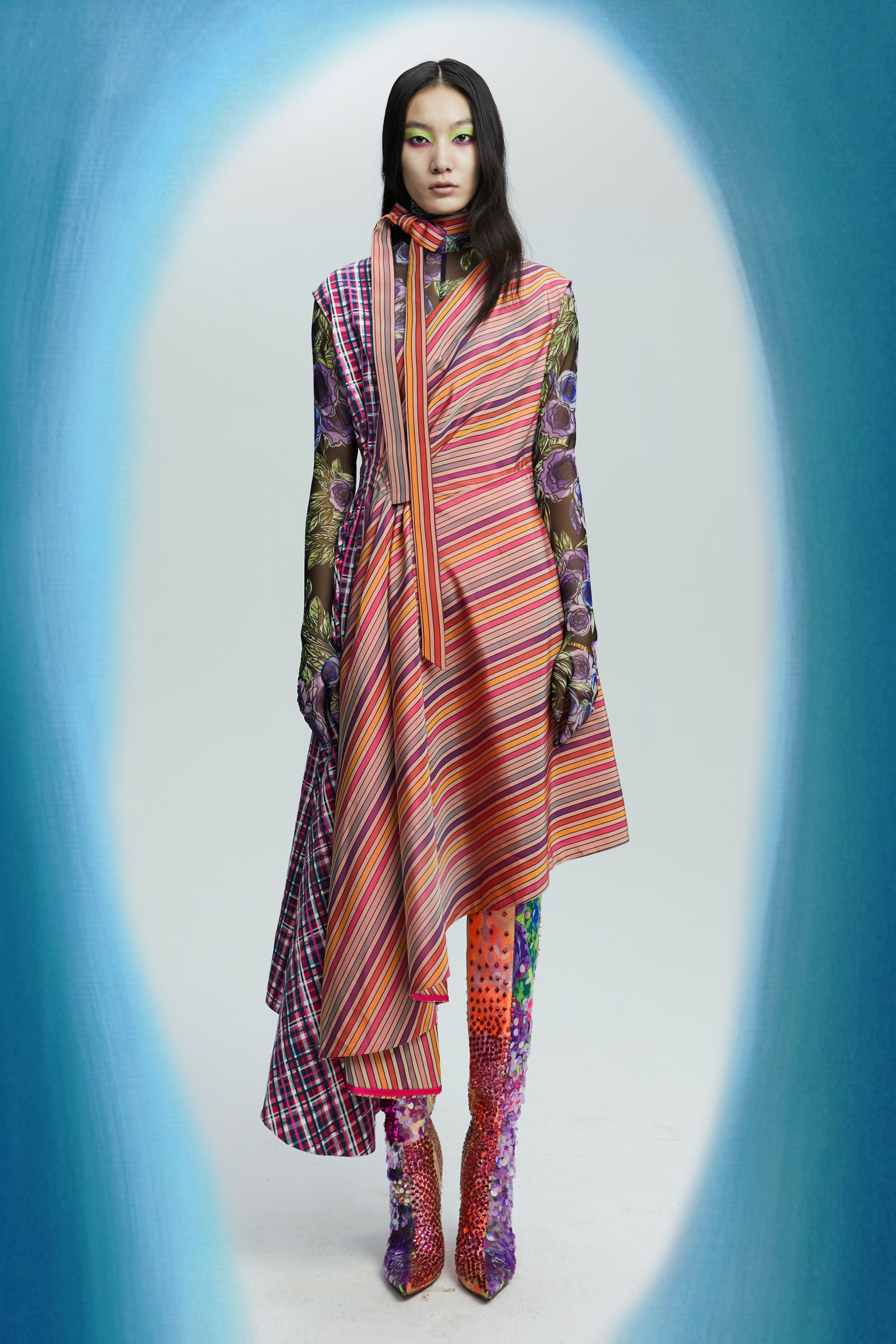 designer cinese shuting qiu collezione a/w 21 fashion film Water Ripples